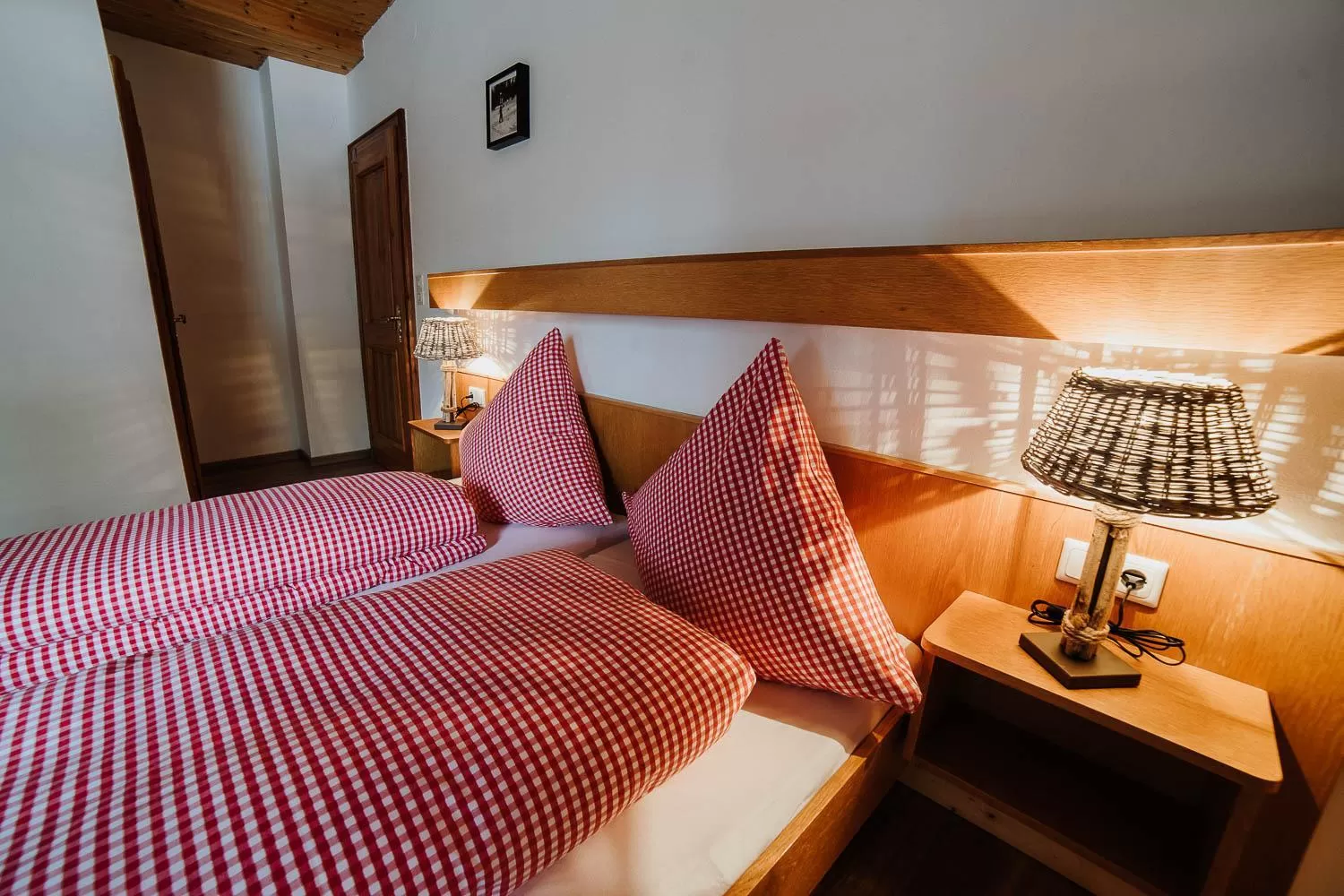 Bed in Berggasthof Hochpröller