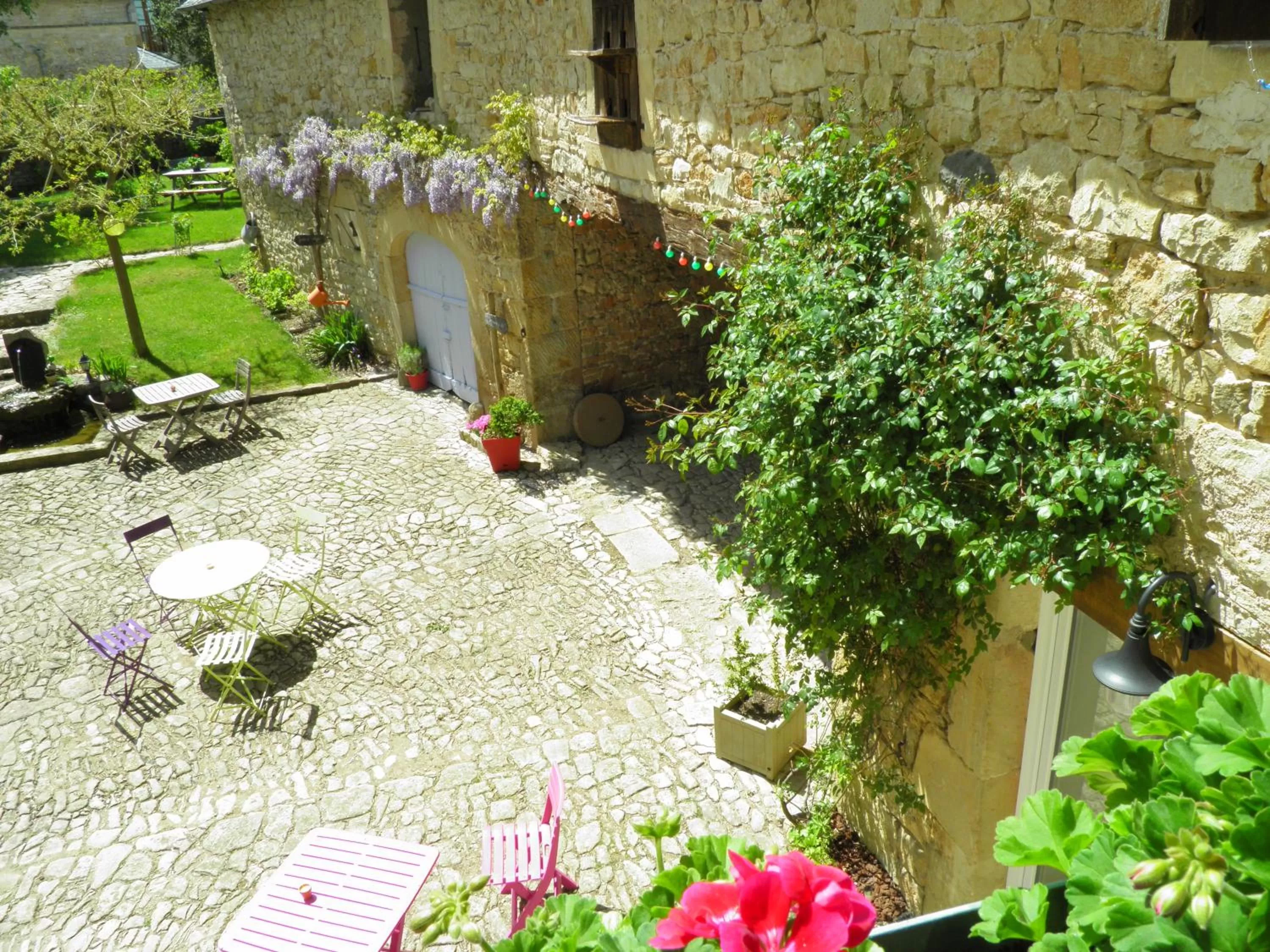 Garden in Le Clos du Barry
