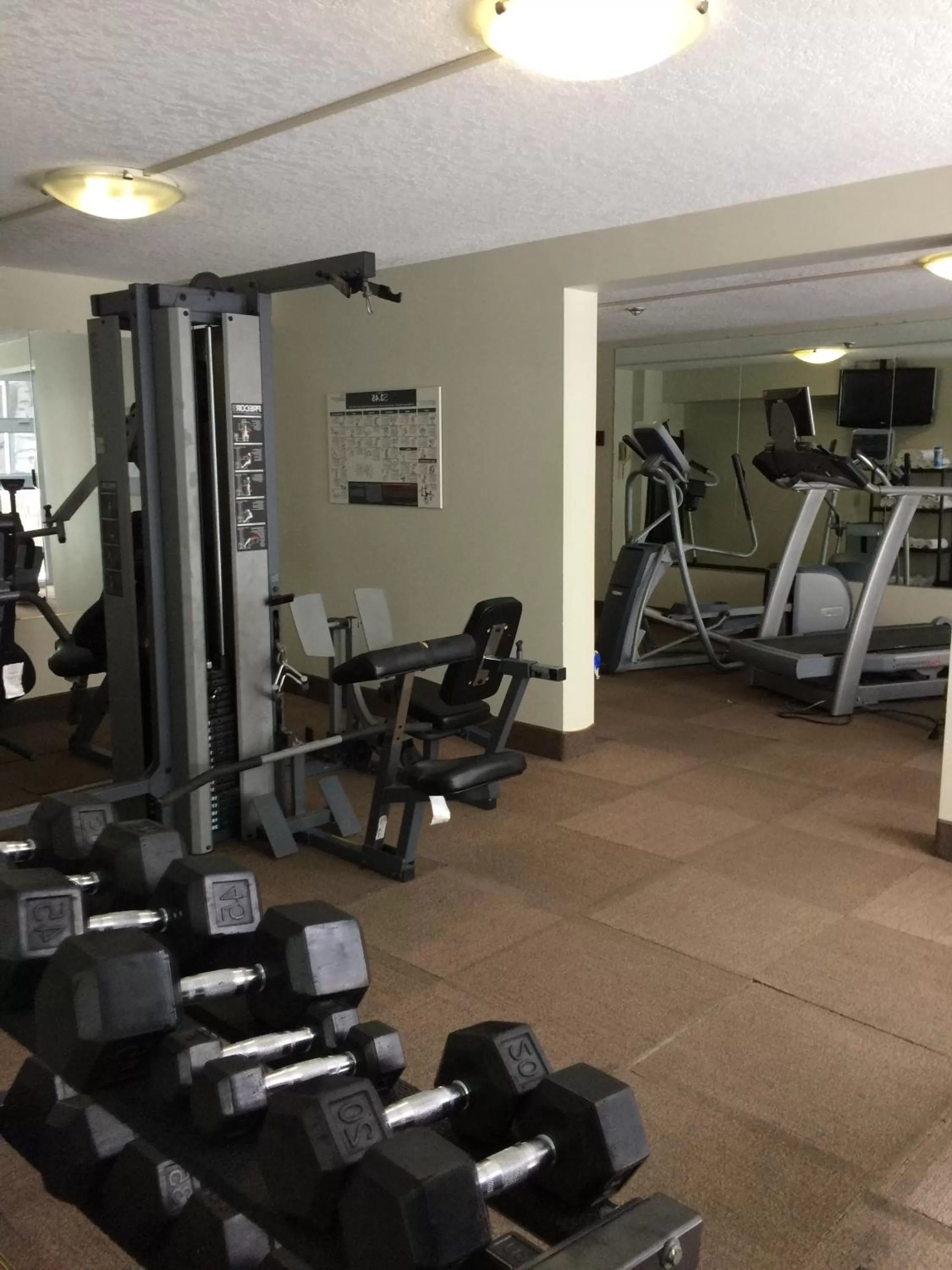 Fitness centre/facilities in Ramada by Wyndham Cornwall