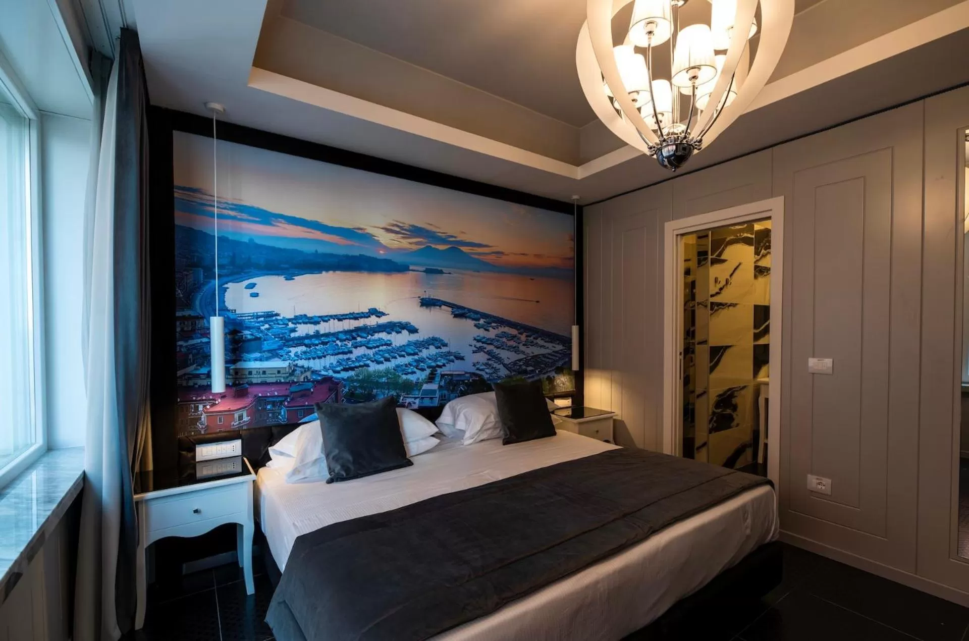 Bed in Partenope Relais