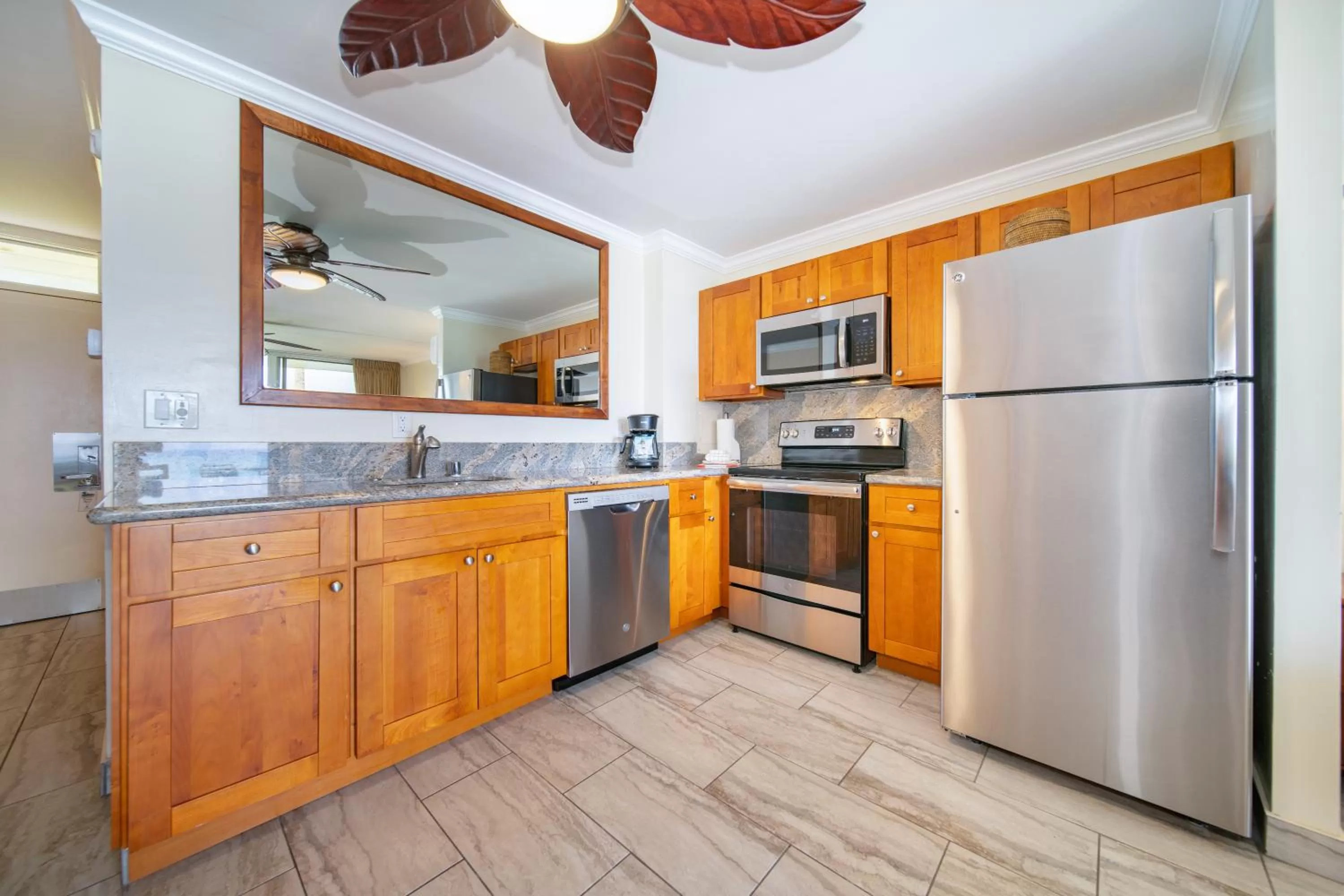 Kitchen or kitchenette in Napili Shores Maui by OUTRIGGER - No Resort & Housekeeping Fees