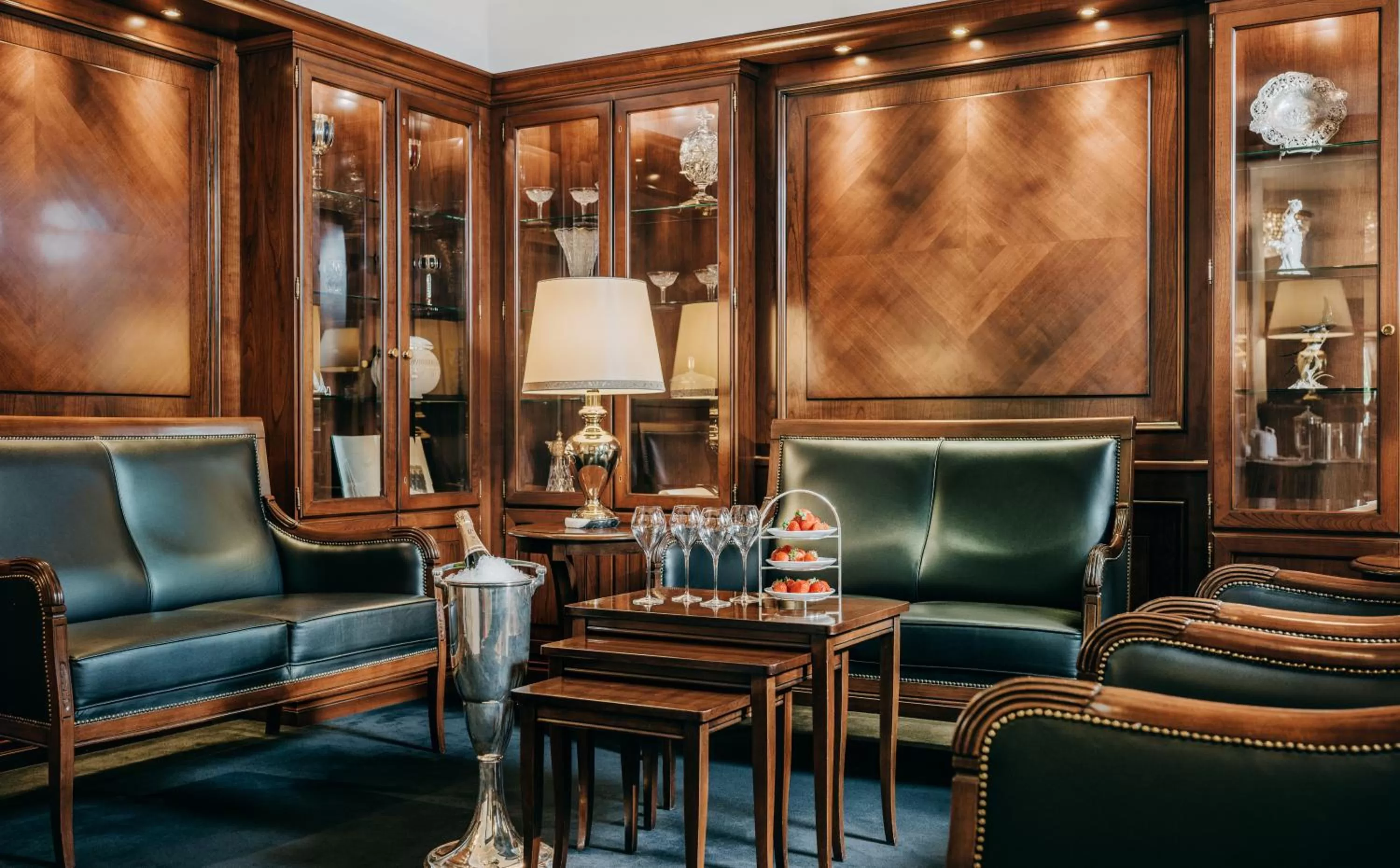 Lobby or reception in Romantik Hotel Gebhards