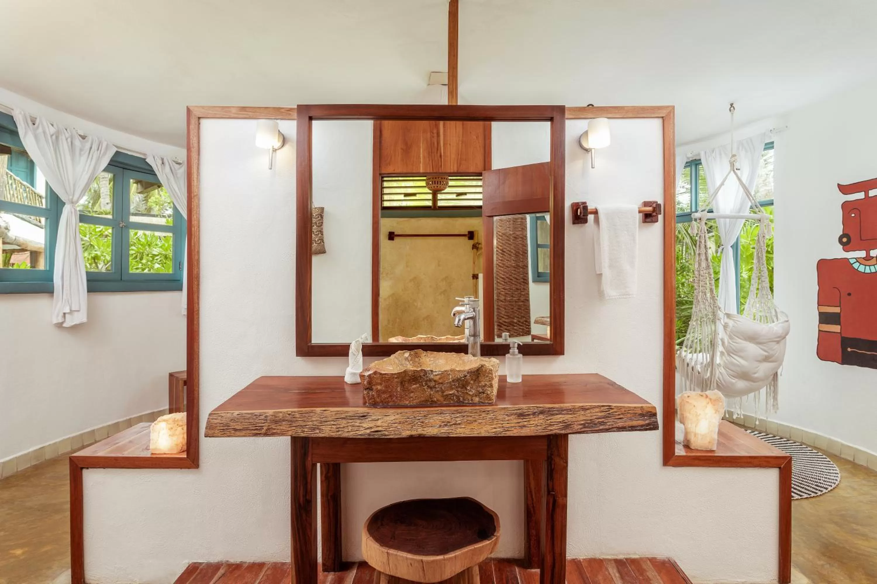 Bathroom in Dos Ceibas Tulum - Feel Good Hotel