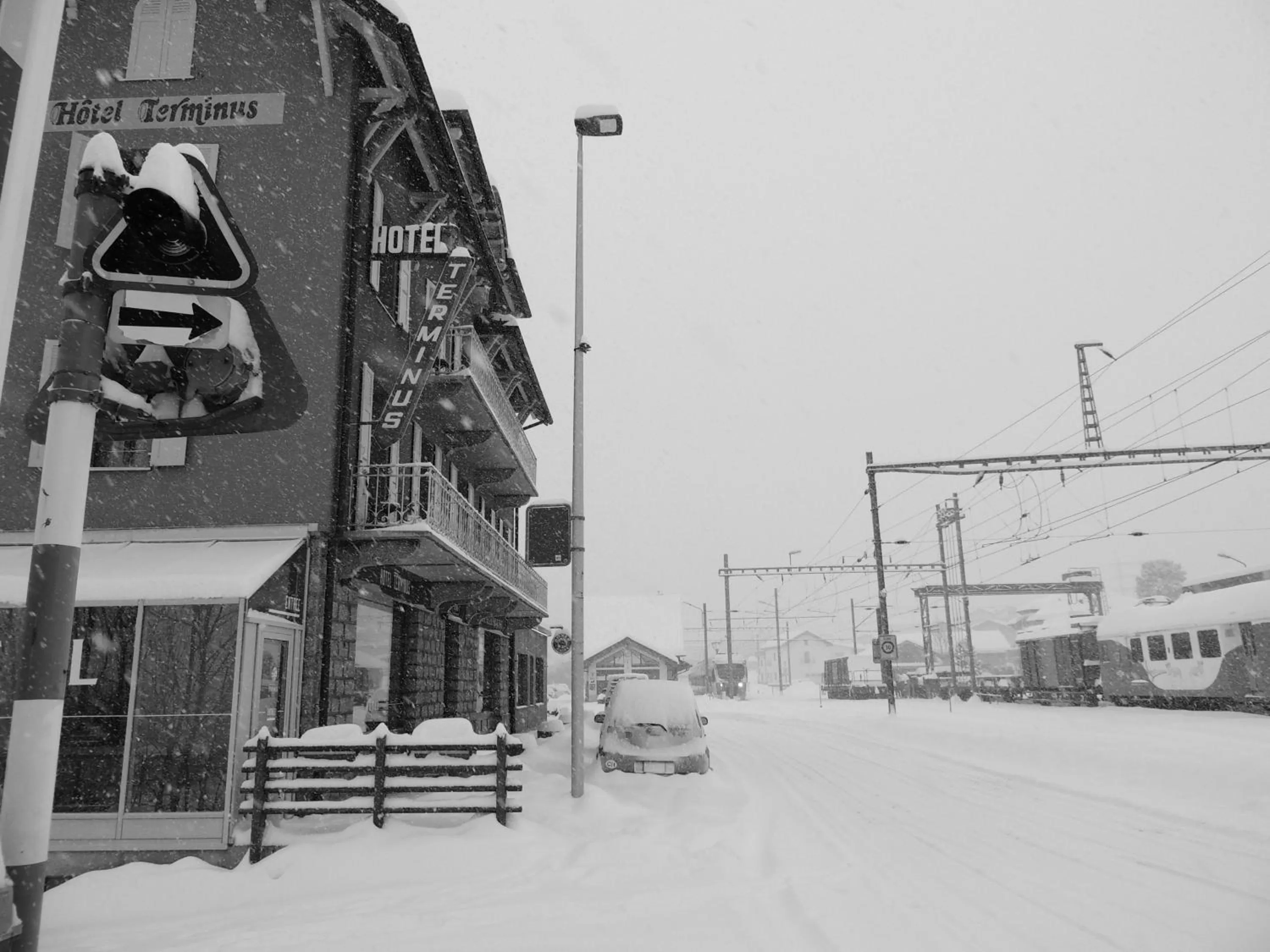 Winter in Hôtel Terminus