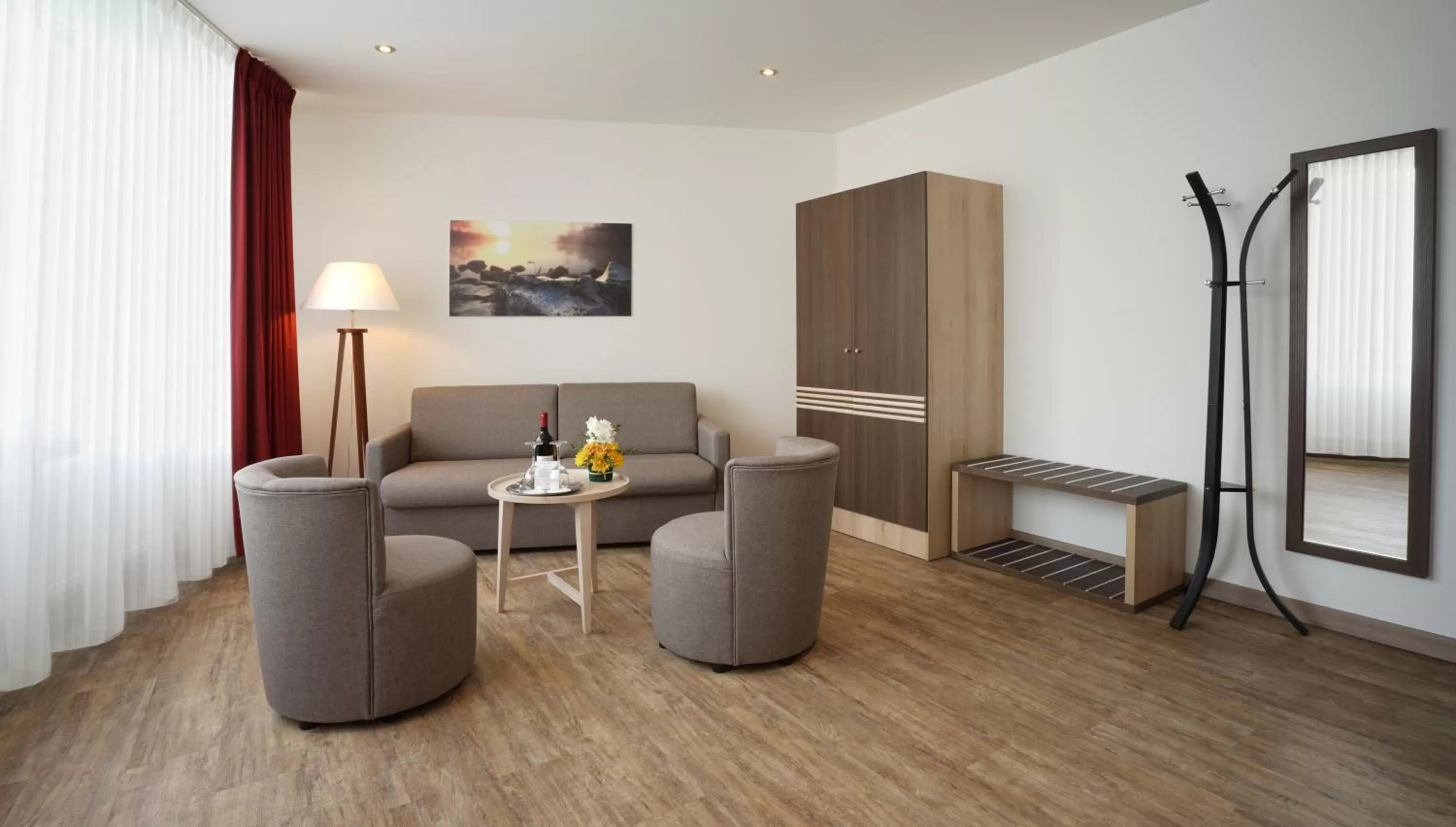 Seating area in Ruhr Inn Hotel