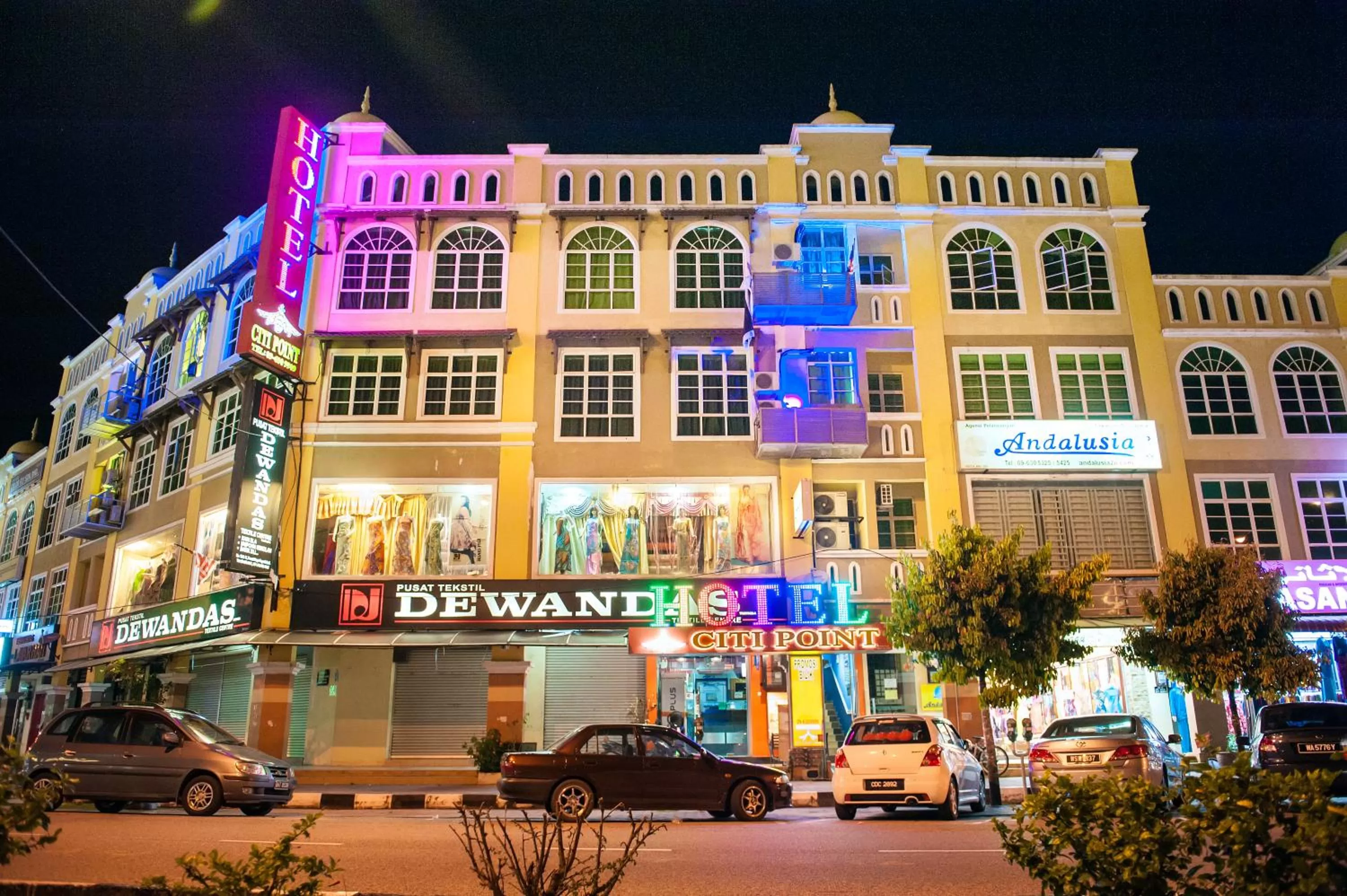 Property building in DJ Citi Point Hotel