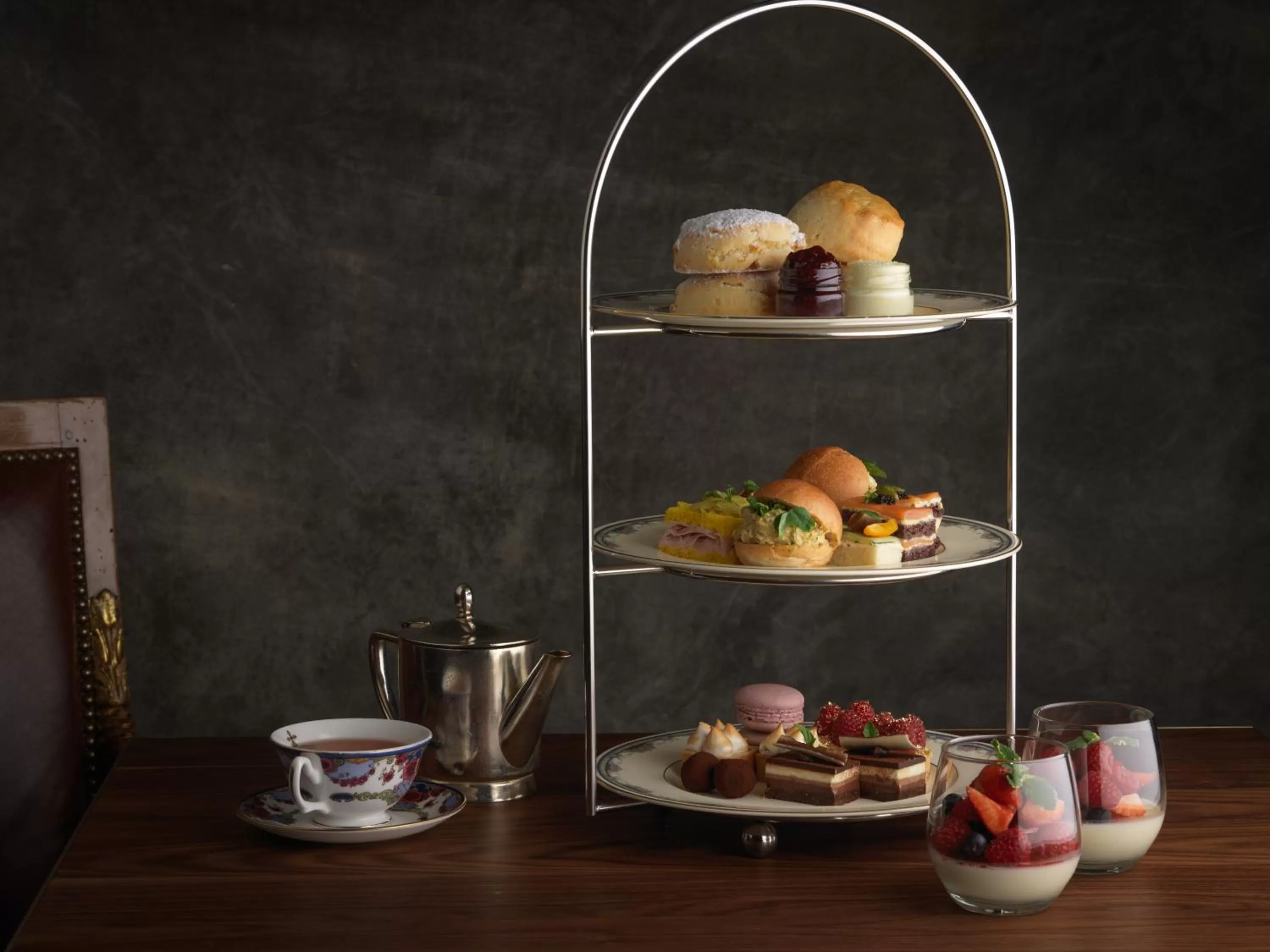 Food close-up in Fairmont Hotel Vancouver