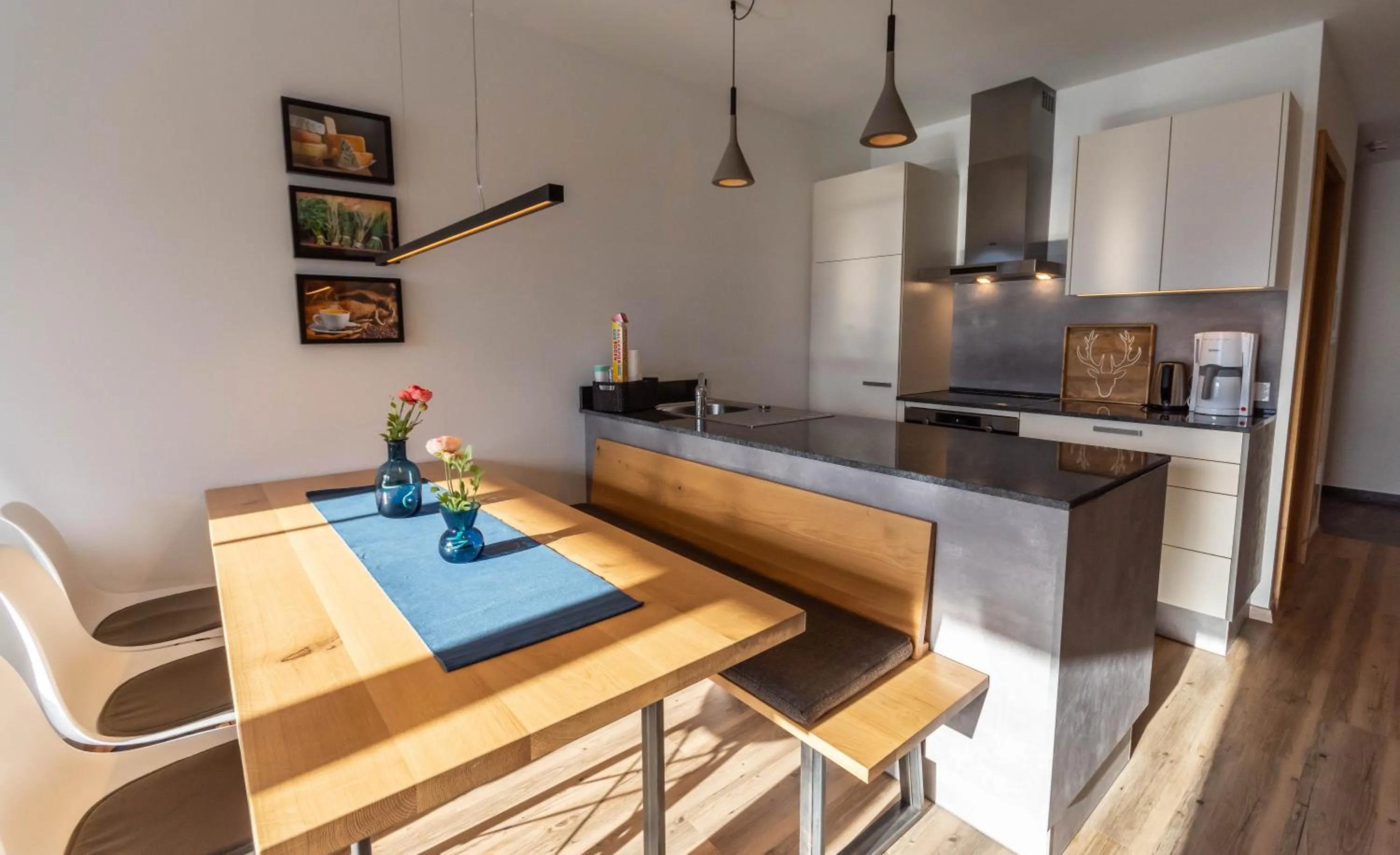 Kitchen or kitchenette, Kitchen/Kitchenette in Schönblick Residence - Absolut Alpine Apartments