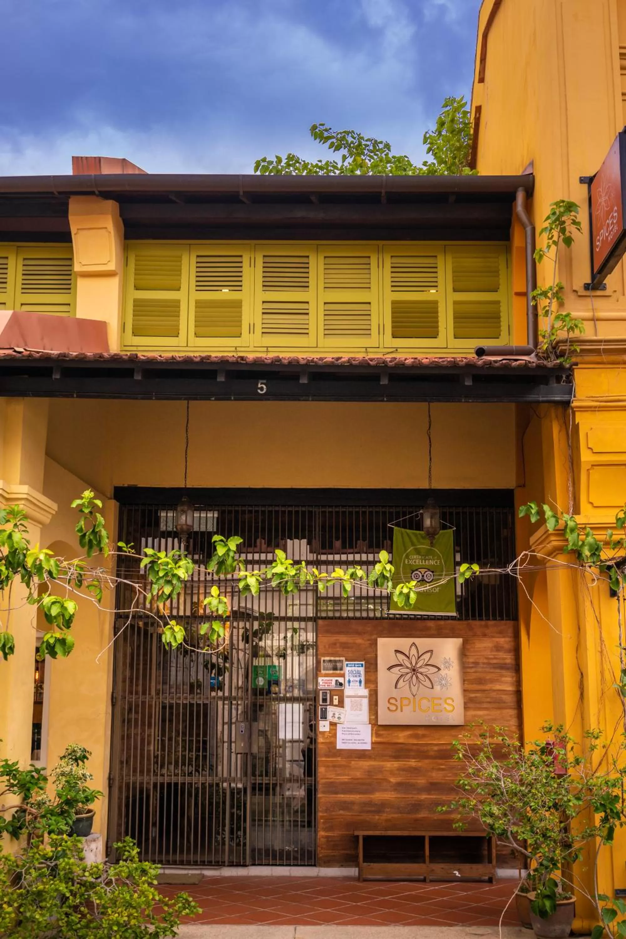 Property building in Spices Hotel