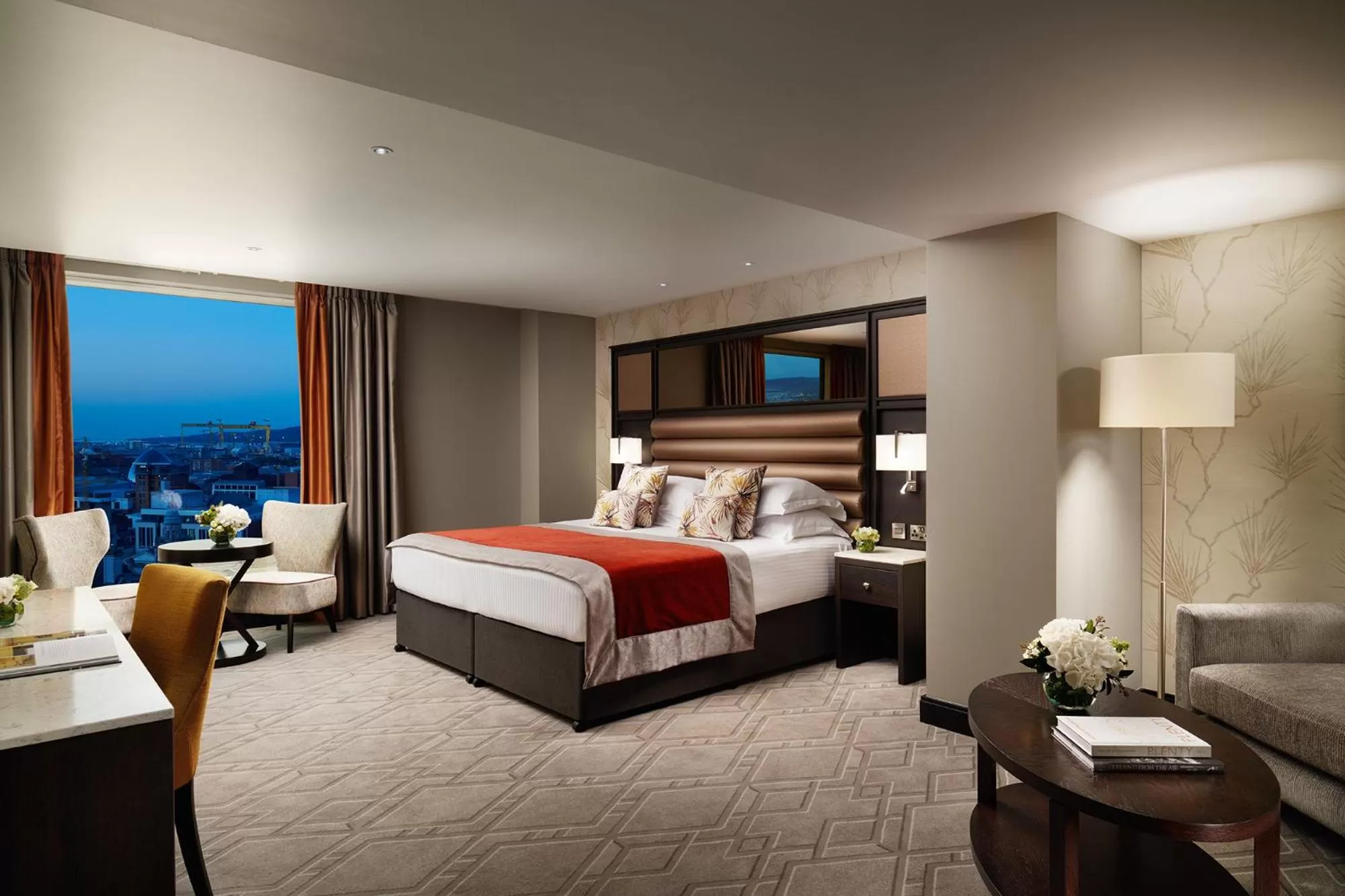 Photo of the whole room, Bed in Grand Central Hotel Belfast