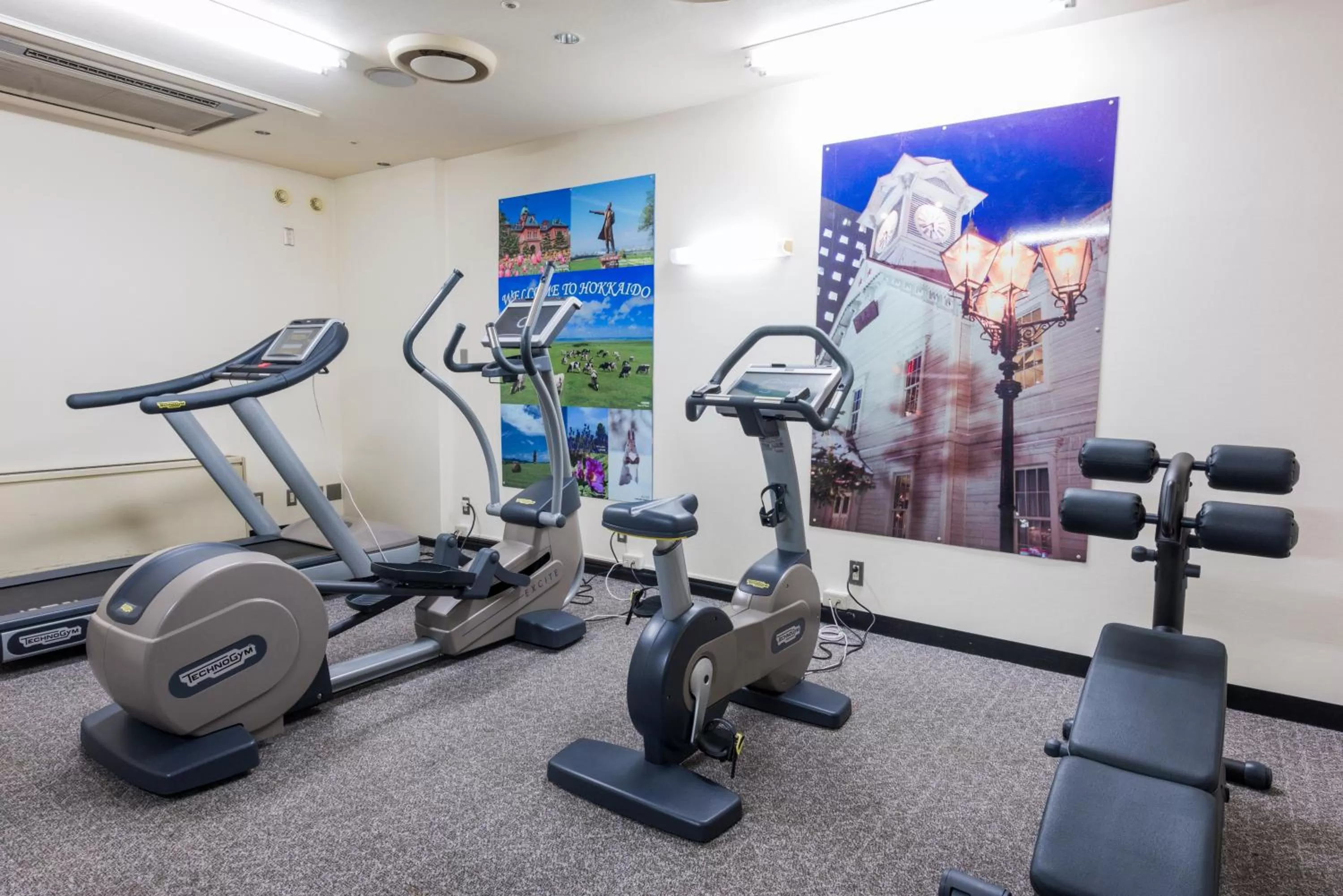 Fitness centre/facilities in ANA Holiday Inn Sapporo Susukino by IHG