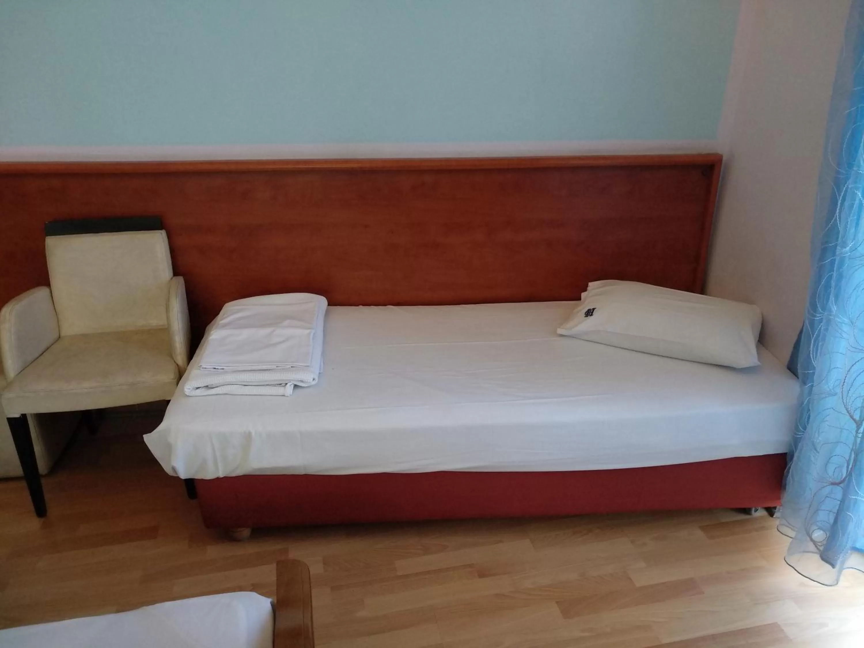 Bed in Diethnes Hotel