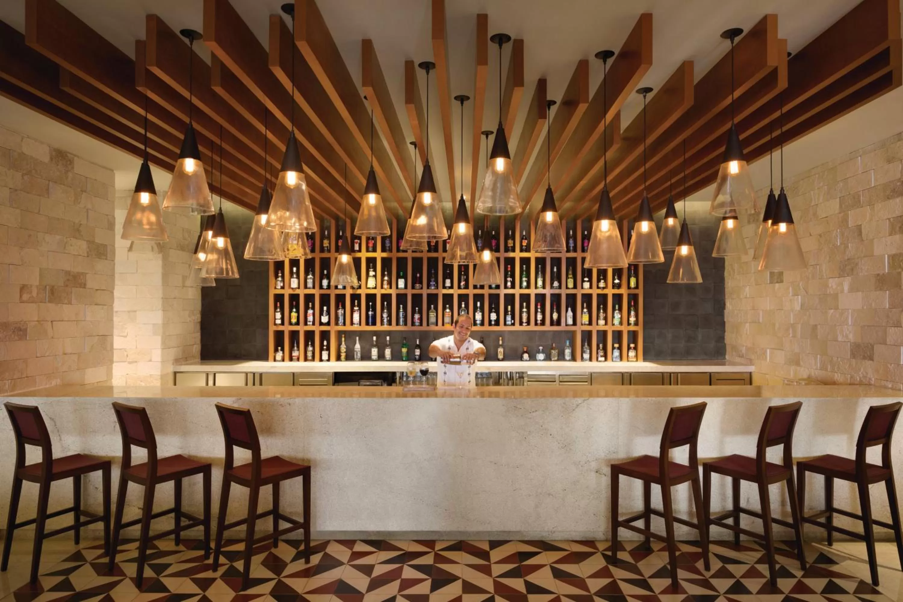 Lounge or bar in Hyatt Ziva Cancun All-Inclusive