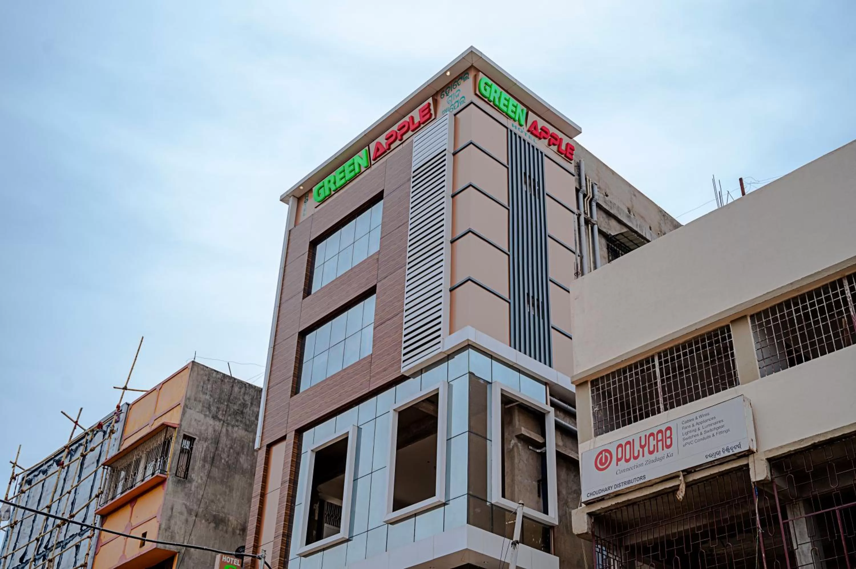 Facade/entrance in Hotel Green Apple