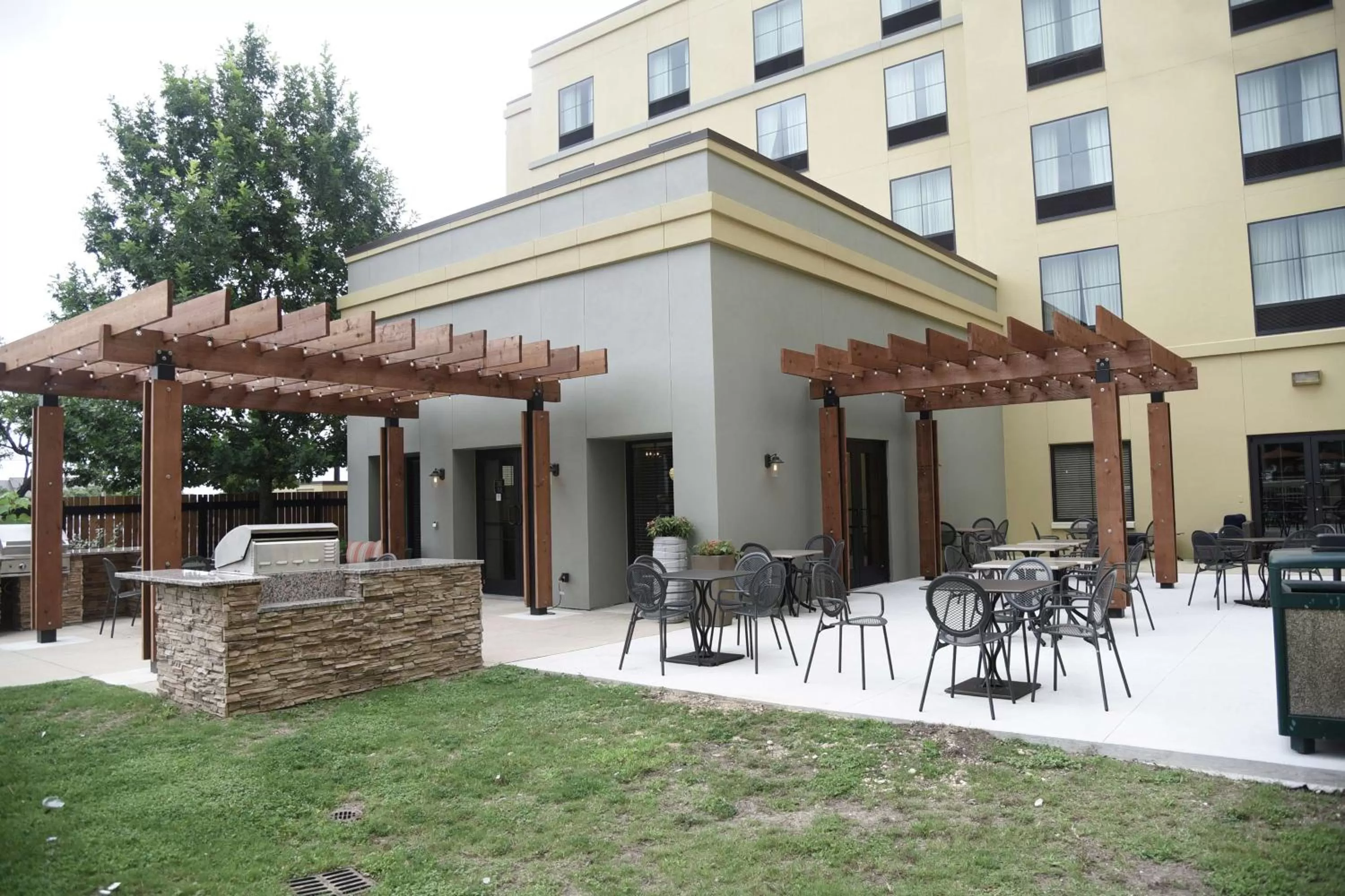 Patio in Homewood Suites by Hilton San Antonio North