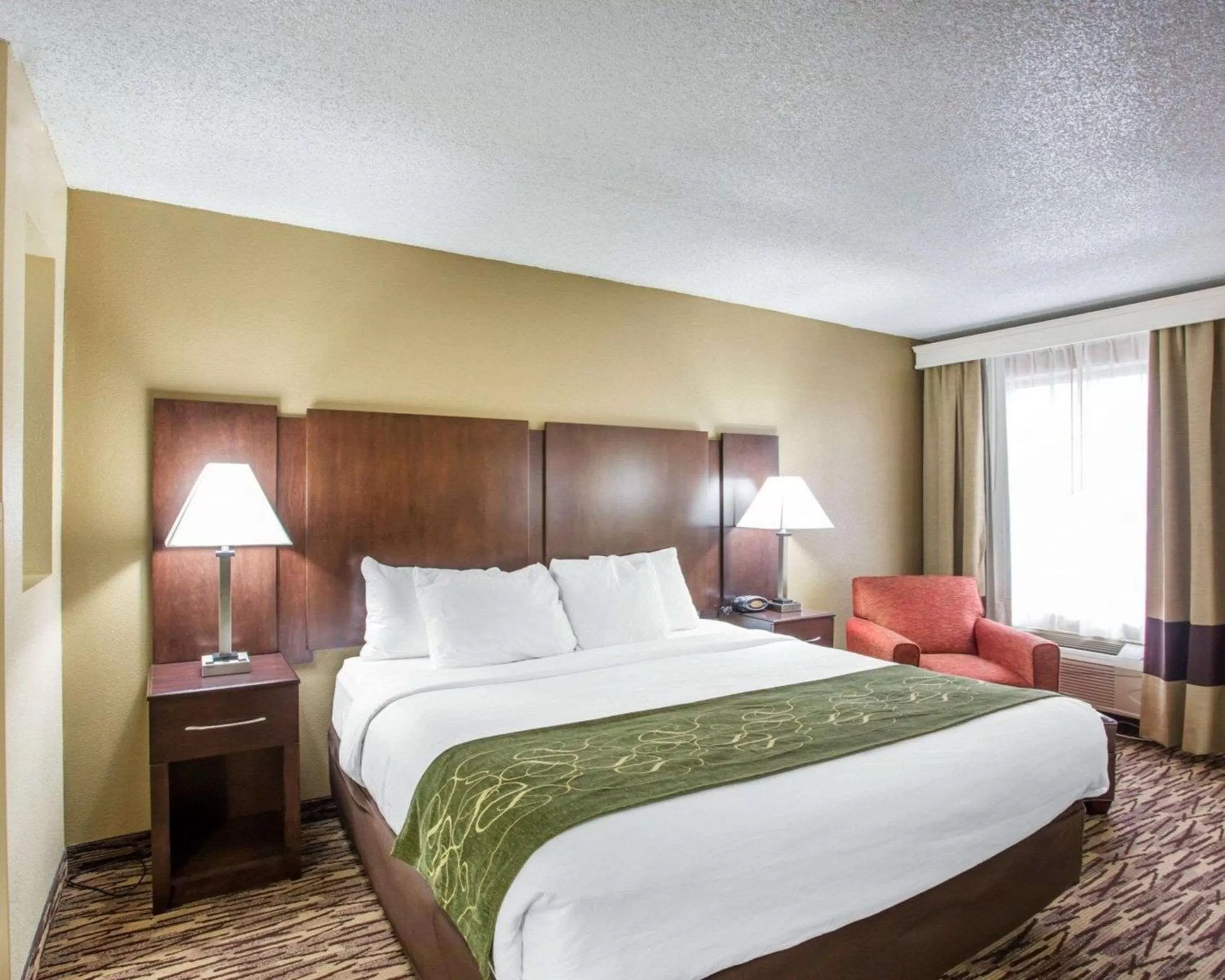 Photo of the whole room, Bed in Comfort Suites Lebanon