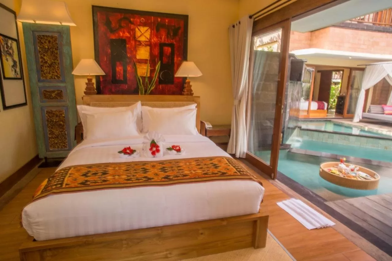 Bed in Tanamas Villas Ubud by Best Deals Asia Hospitality