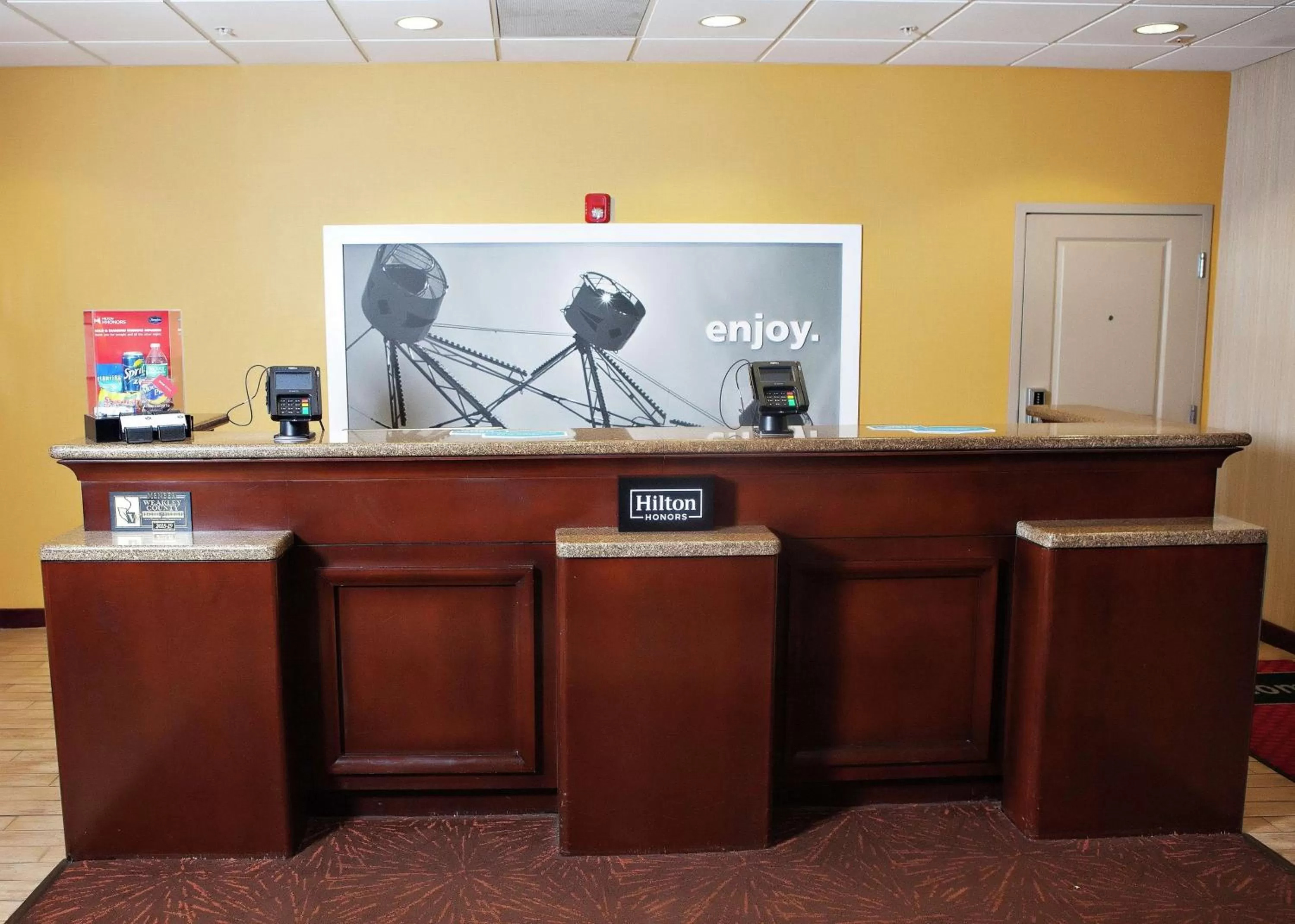 Lobby or reception in Hampton Inn Martin