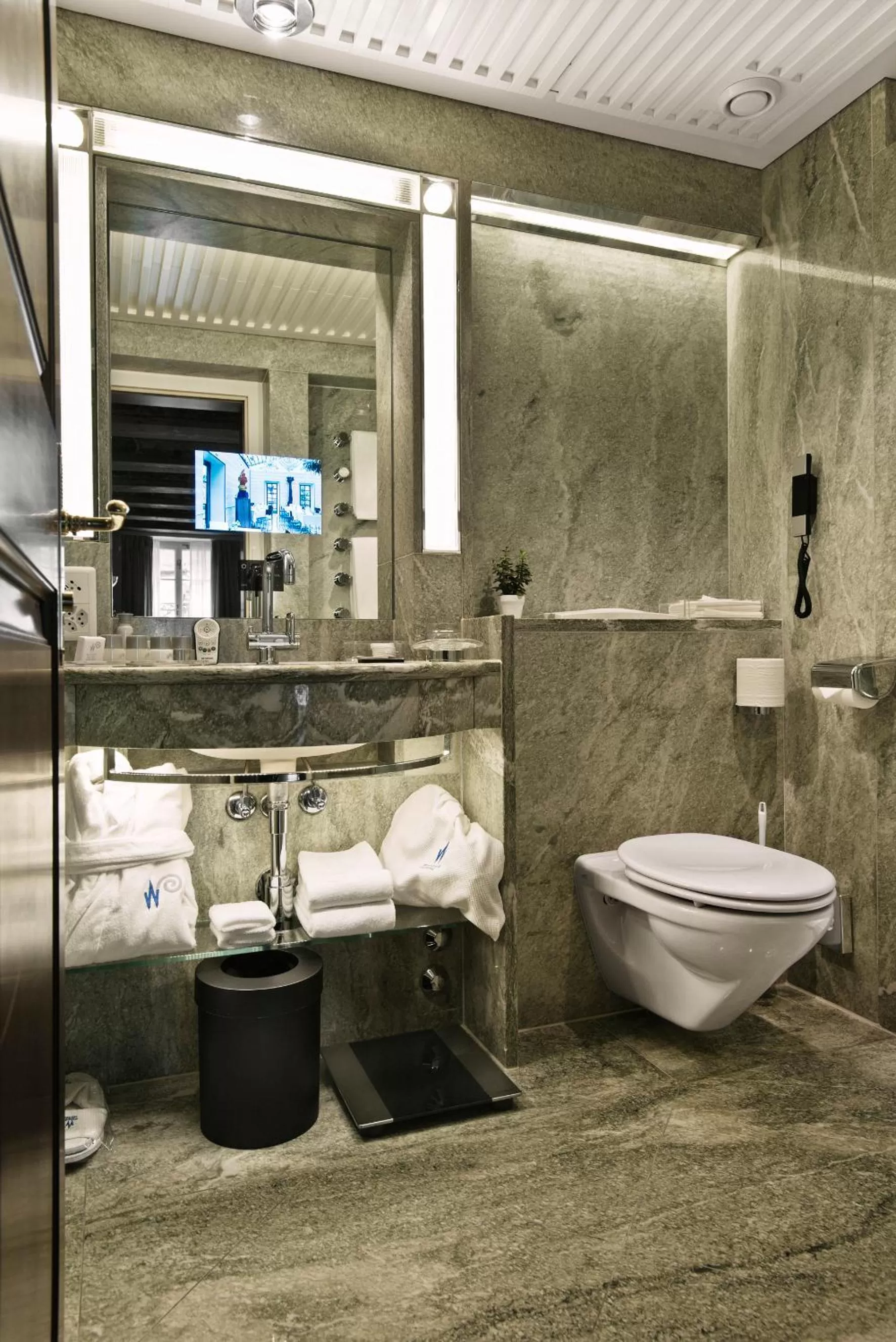 Bathroom in Widder Hotel - Zurichs Luxury Hideaway