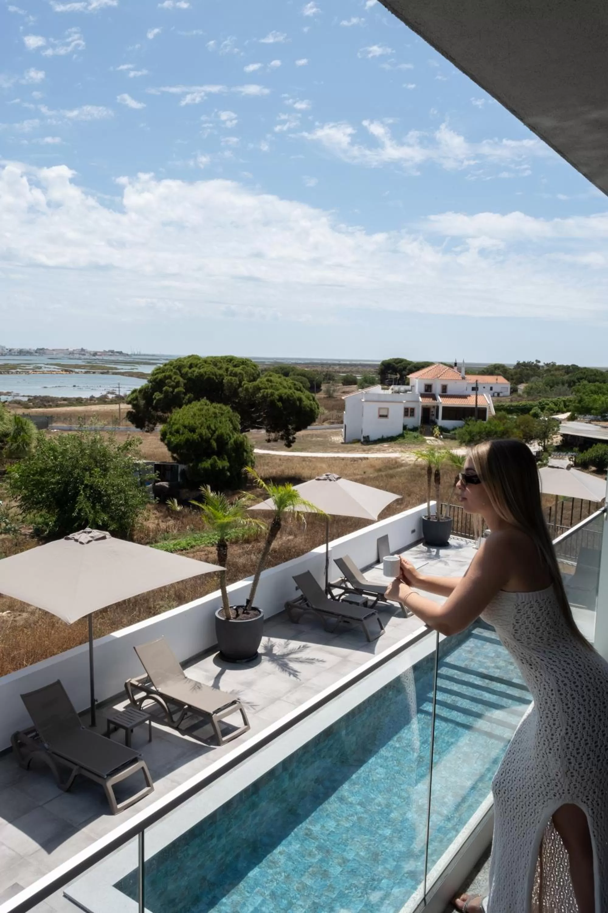 Natural landscape in Ria Formosa Guest House