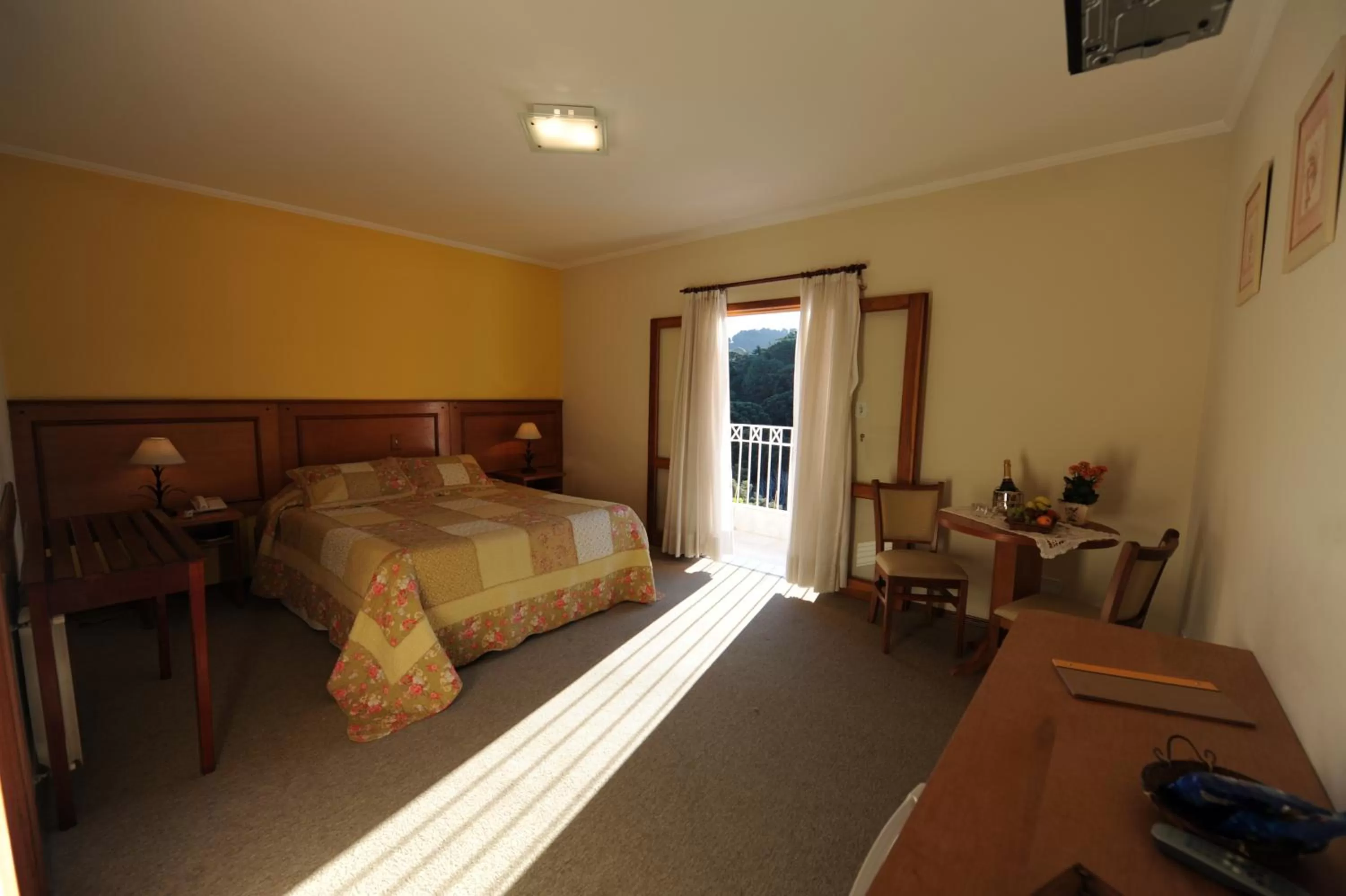 Bed in Pousada Alto D'ouro