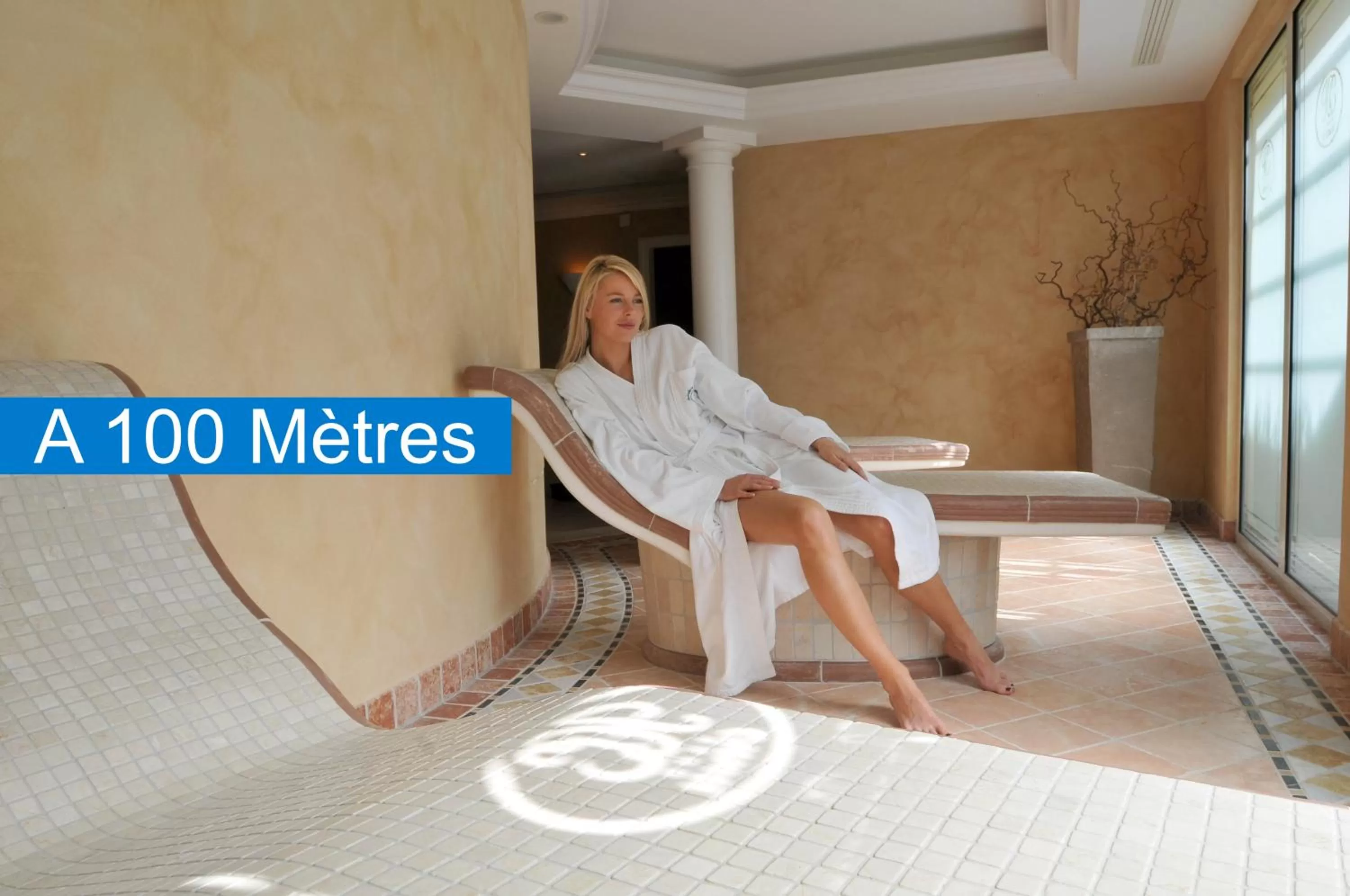 Spa and wellness centre/facilities in Résidence des Châteaux