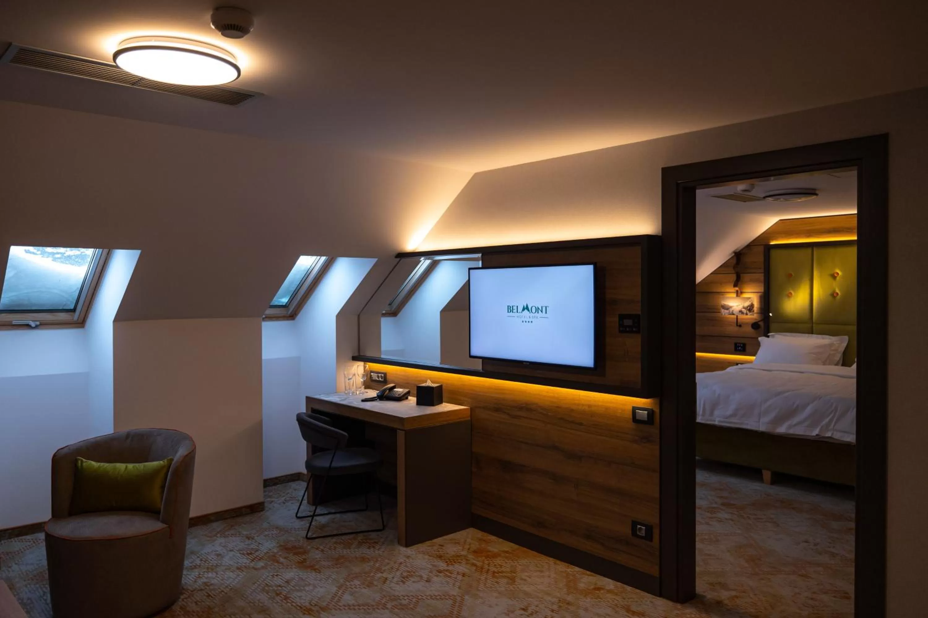 TV and multimedia in Hotel Belmont