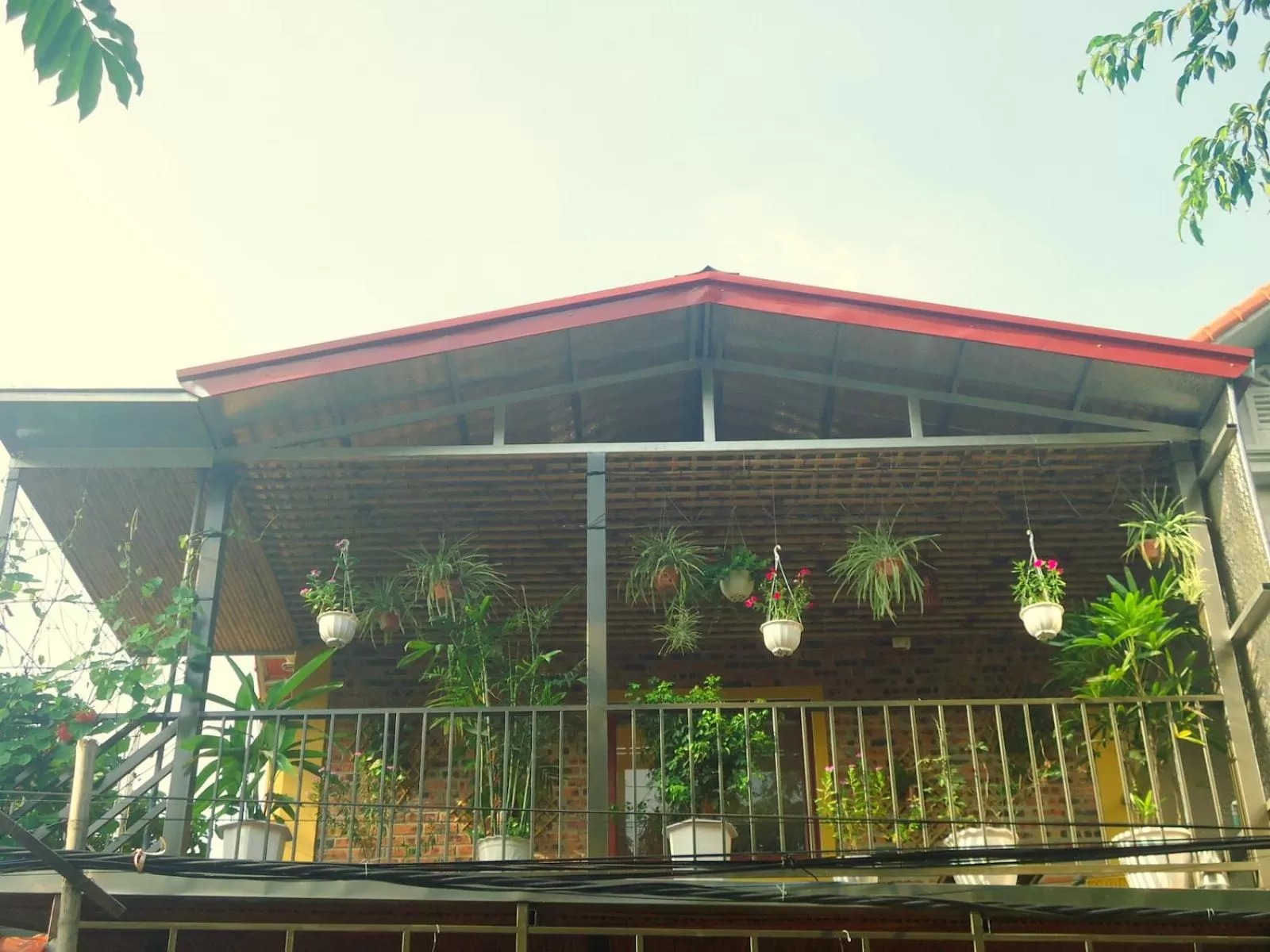 Balcony/Terrace, Property Building in Green Space Homestay