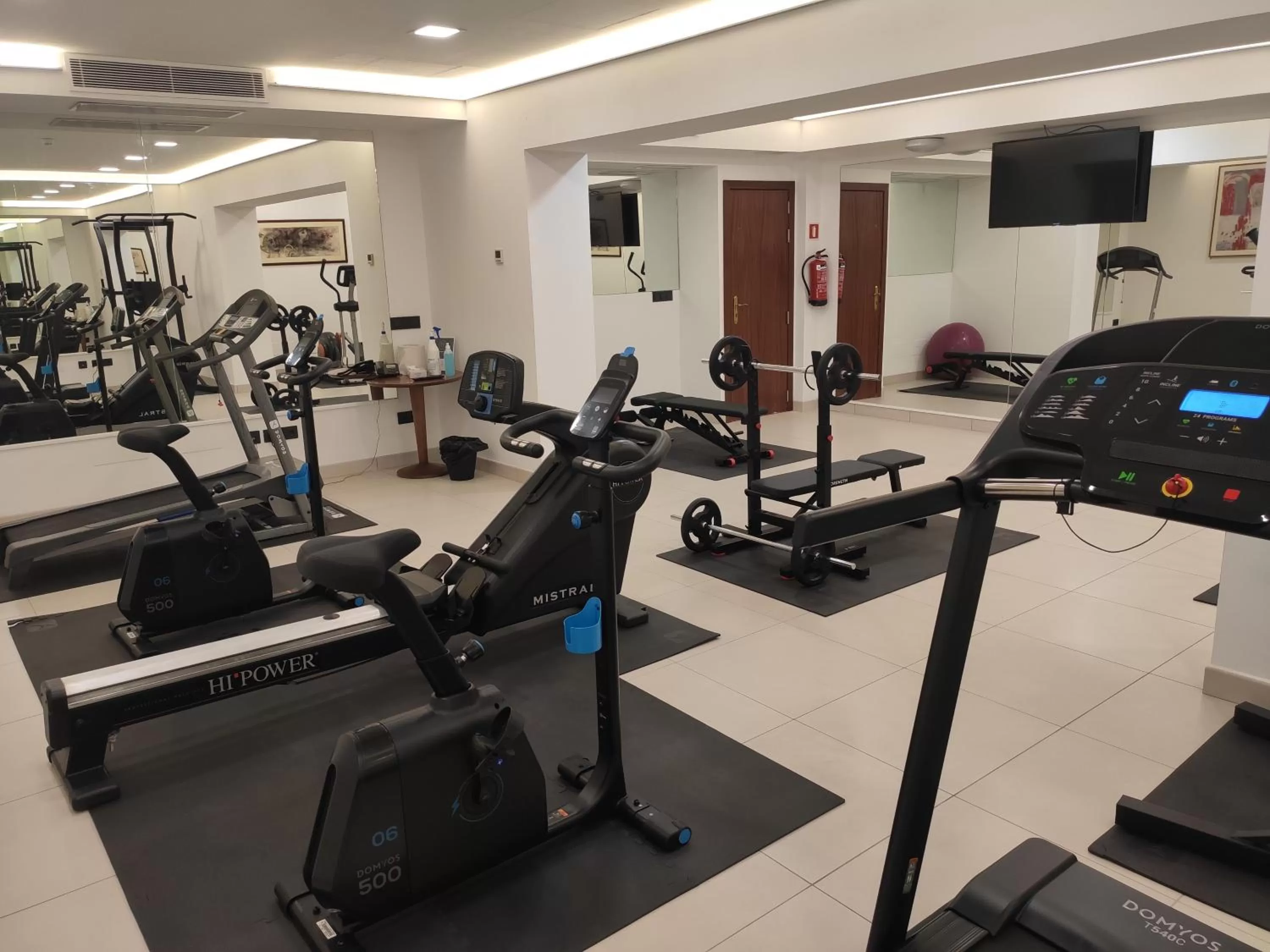 Fitness centre/facilities in Hotel Mirador