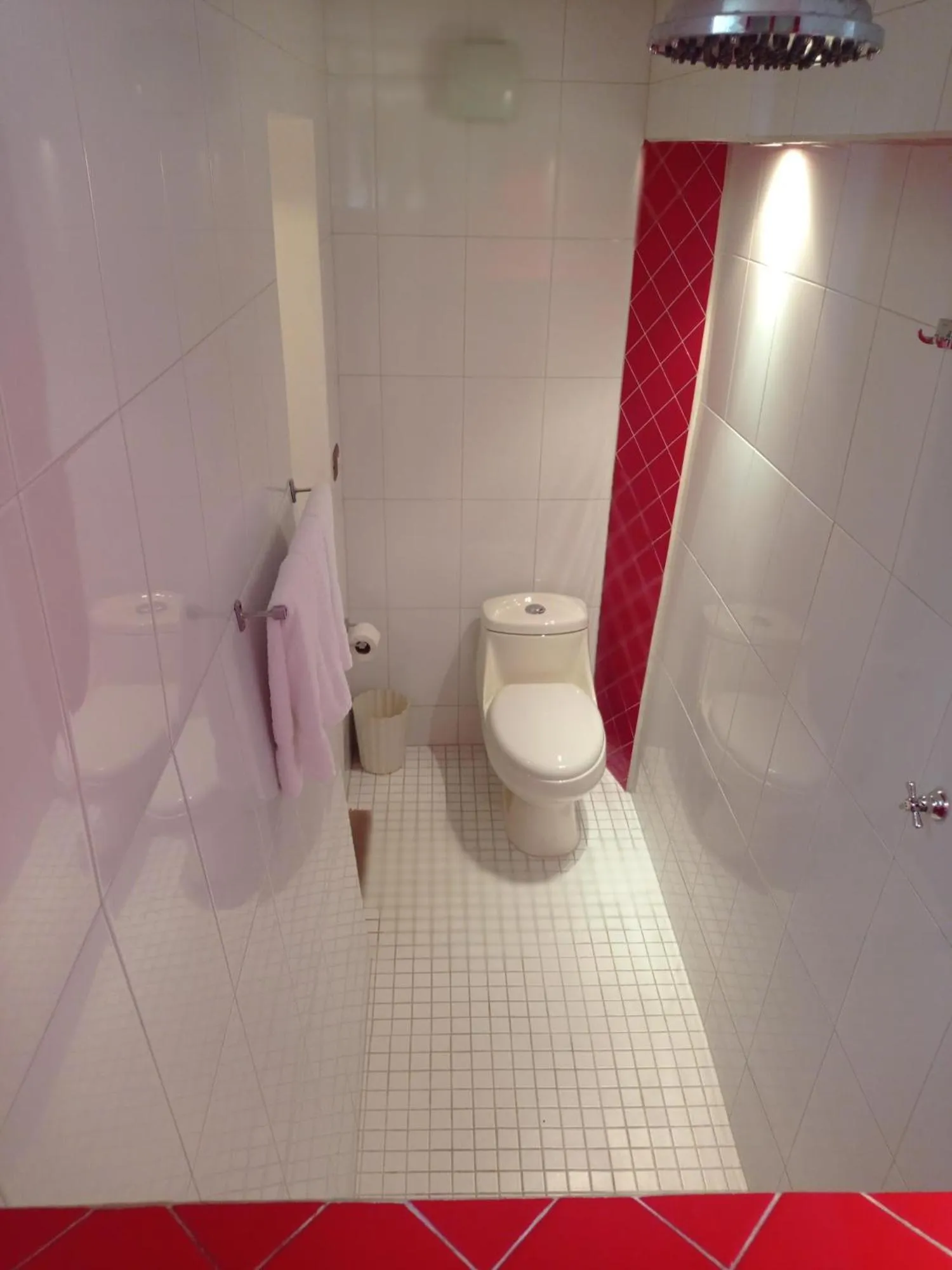 Shower in Posada Antiguo Camino Real