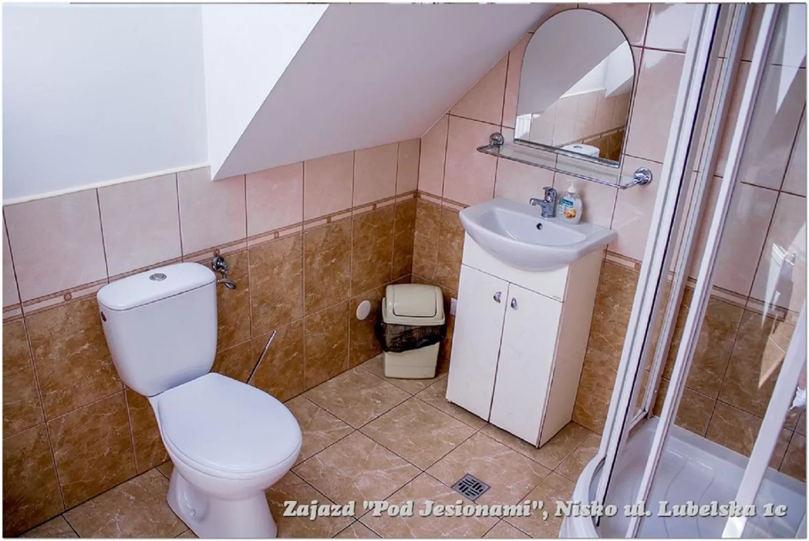 Bathroom in Zajazd Pod Jesionami