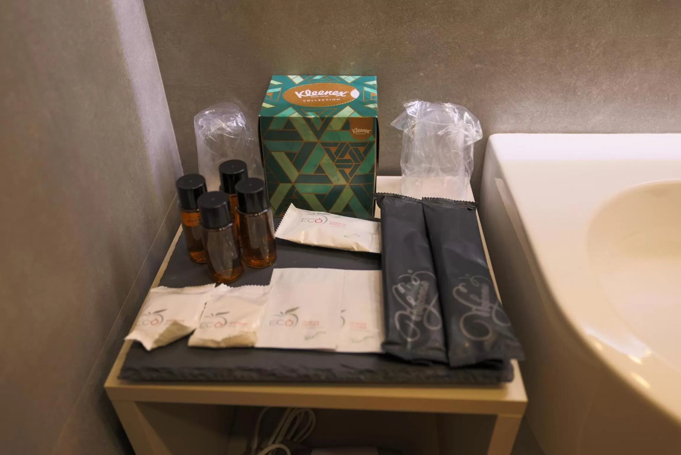 Bathroom in Brettia Guest Rooms