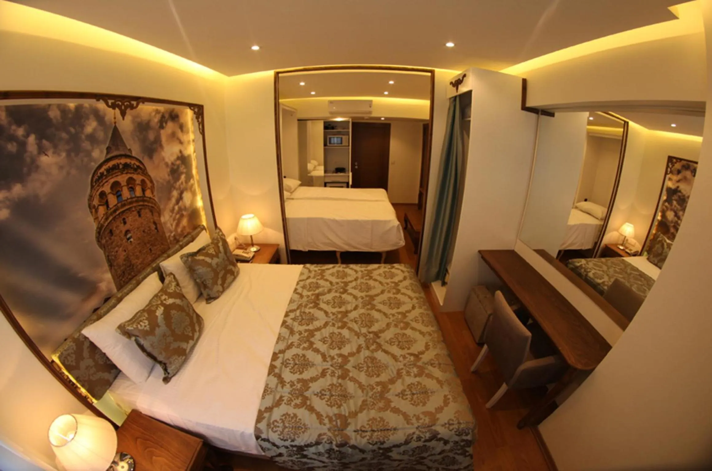 Decorative detail, Bed in Elite Marmara Bosphorus&Suites