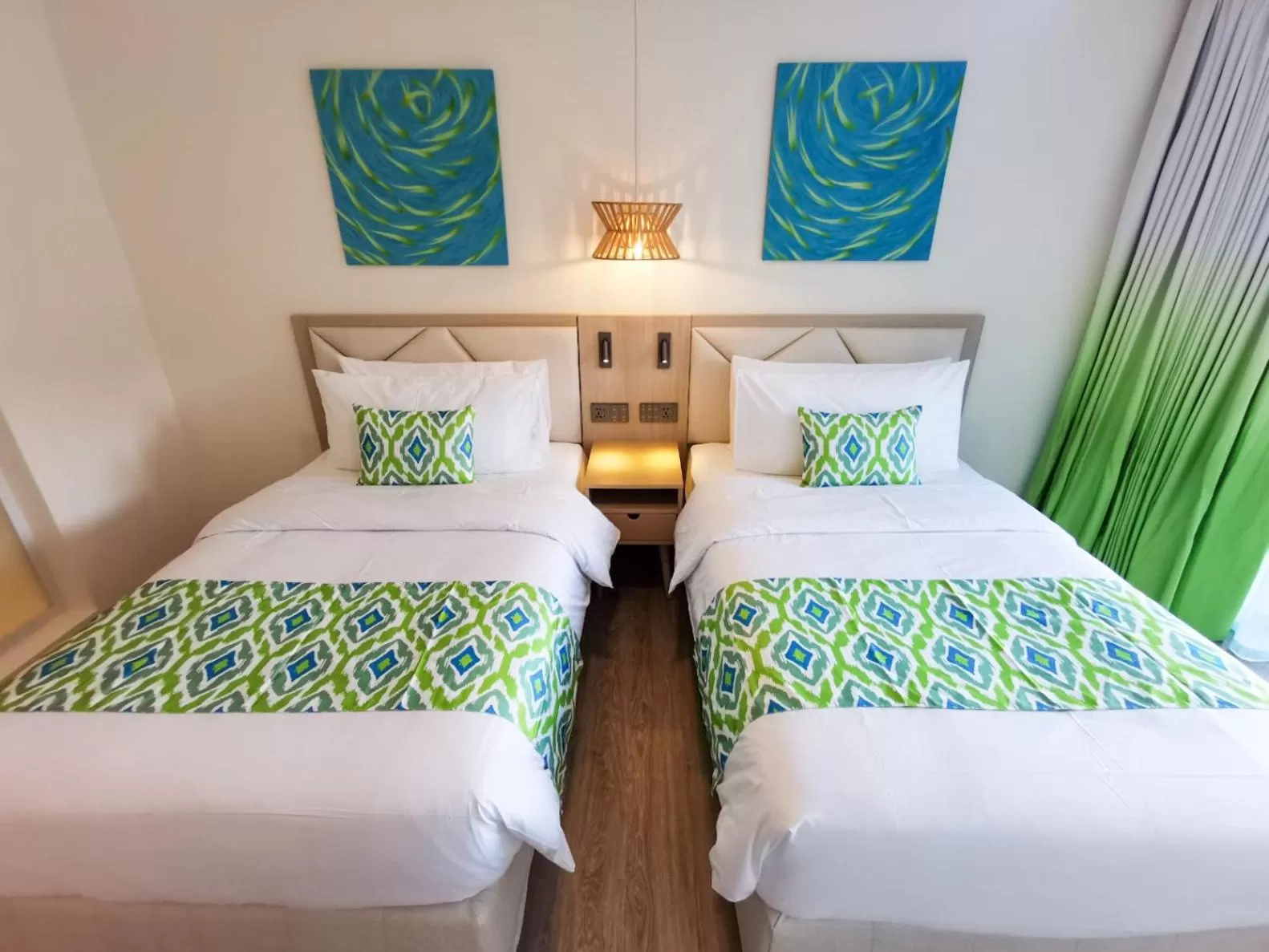 Bed in Lime Resort El Nido
