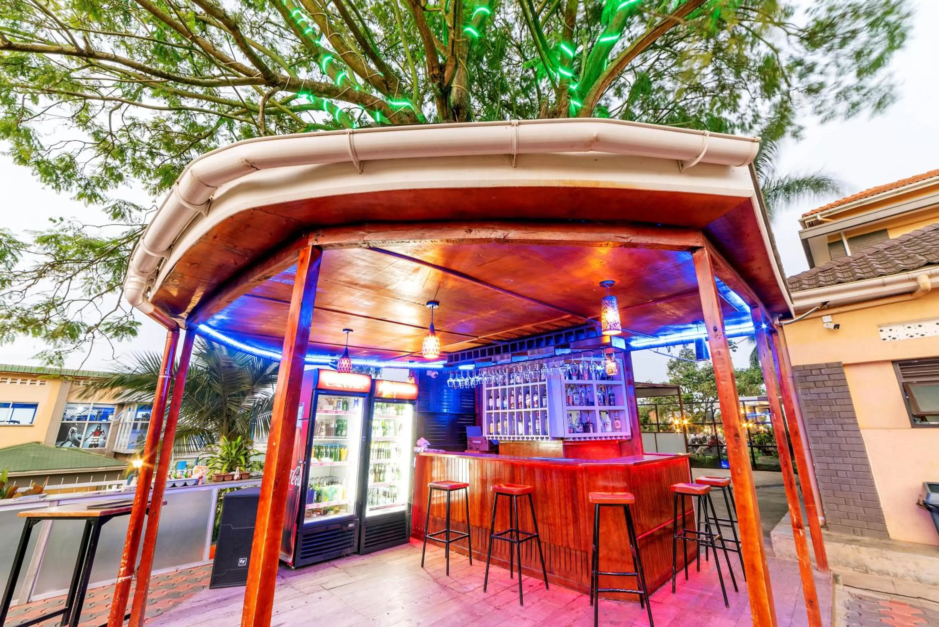 Lounge or bar in Afro Park Hotel