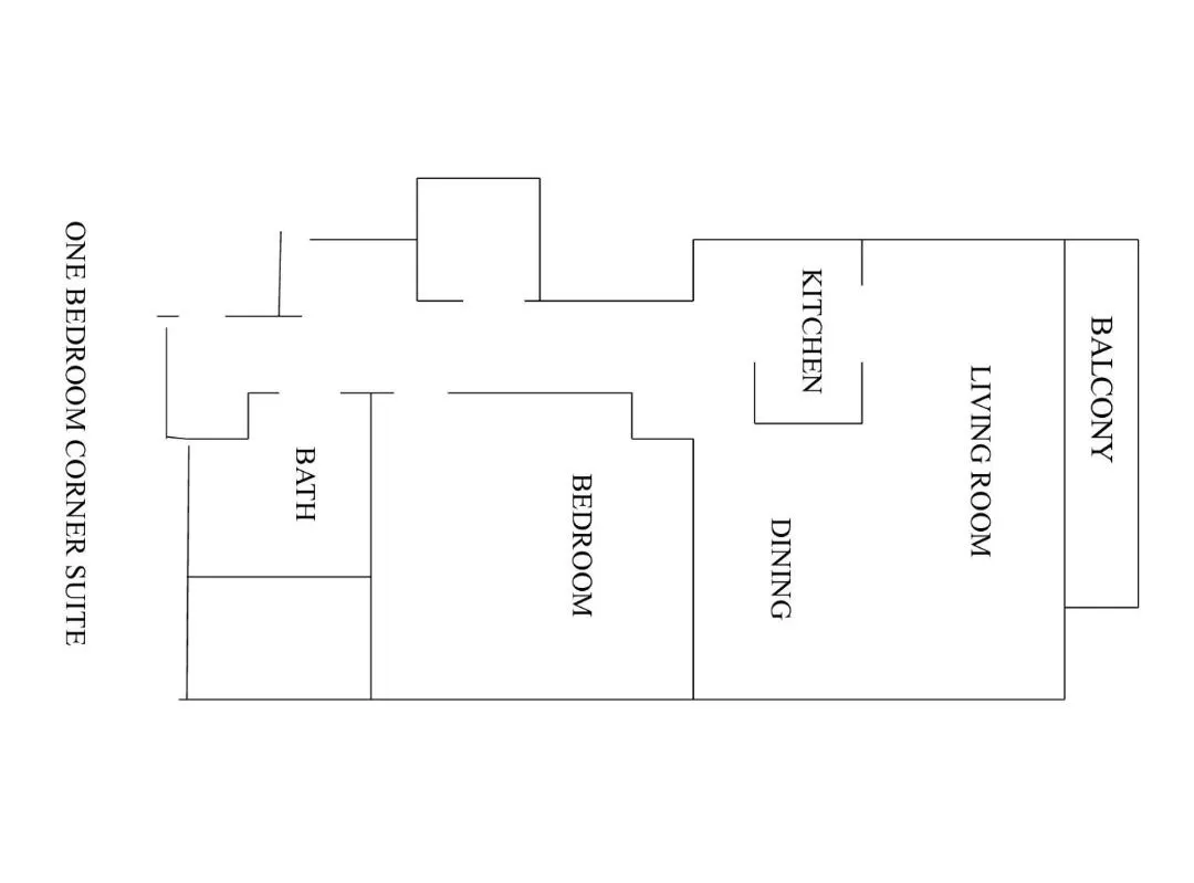 Floor Plan in Tolovana Inn