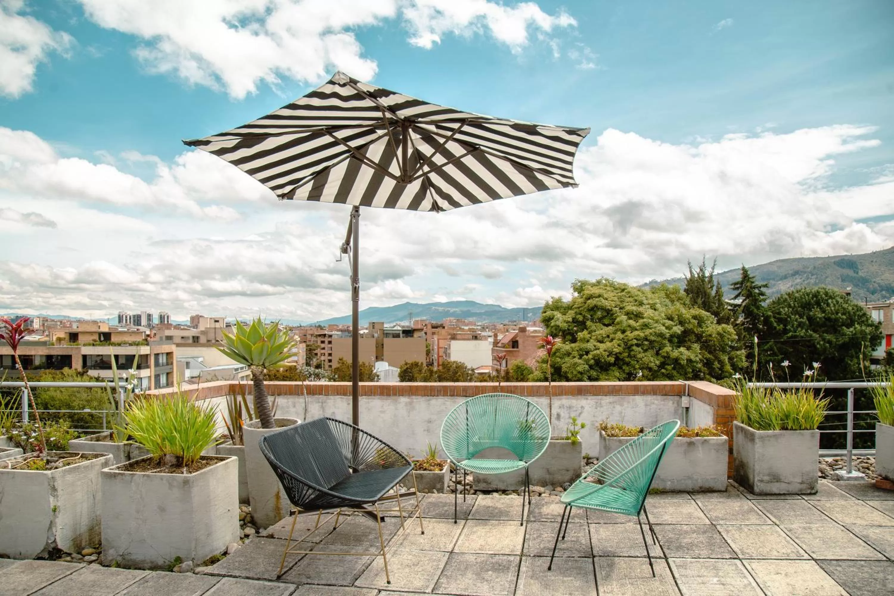 Balcony/Terrace in Faranda Collection Bogota, a member of Radisson Individuals