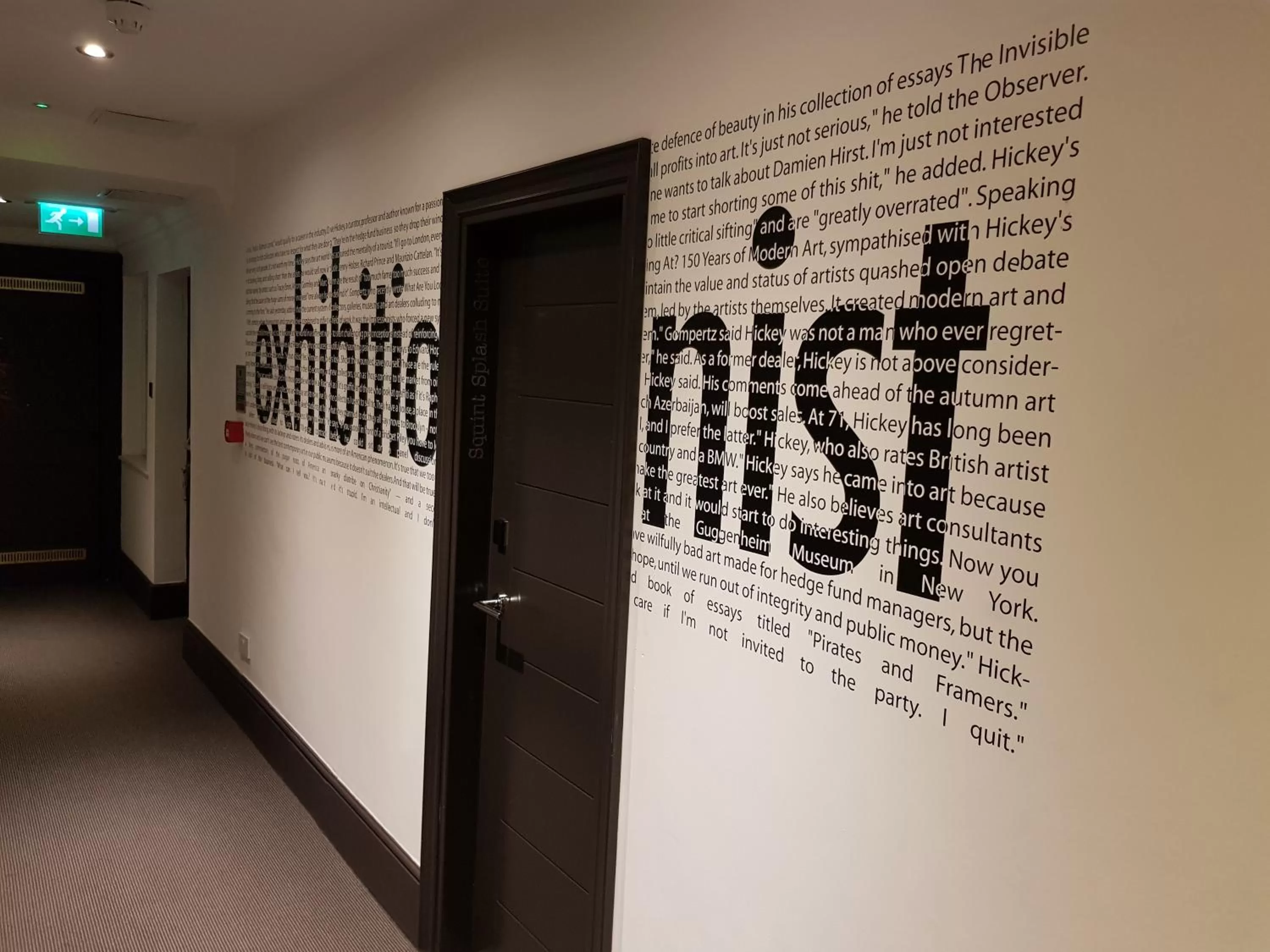 Property building in The Exhibitionist Hotel