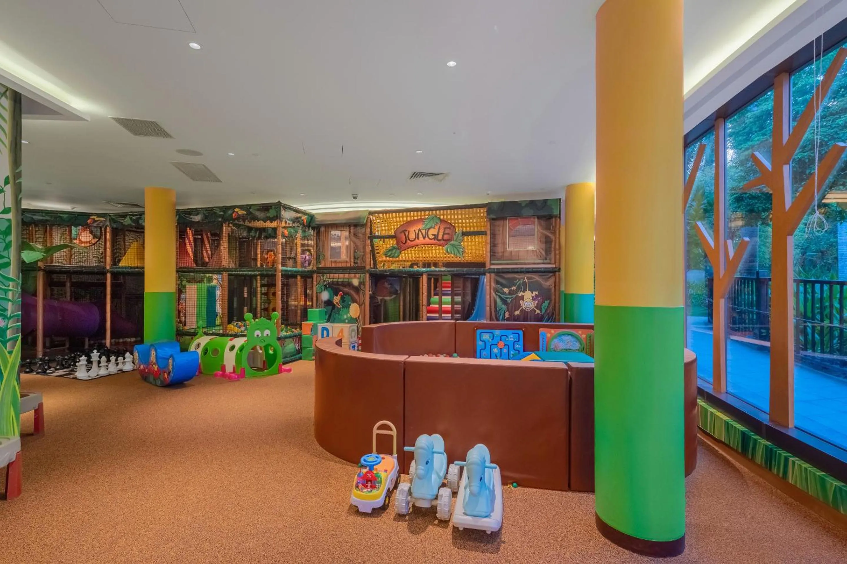 Children play ground in Grand Hyatt Sanya Haitang Bay Resort and Spa