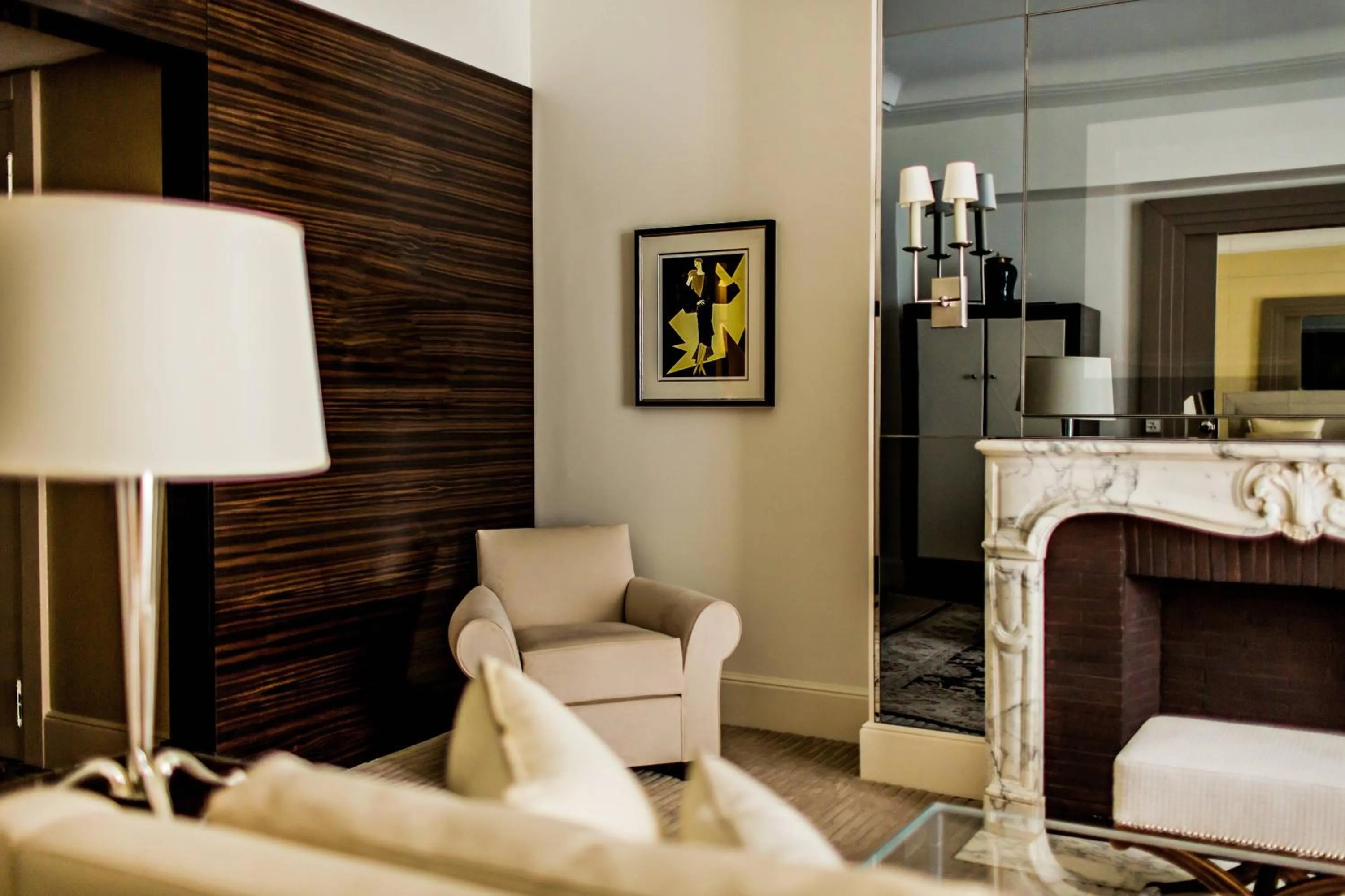 Living room in Prince de Galles, a Luxury Collection hotel, Paris
