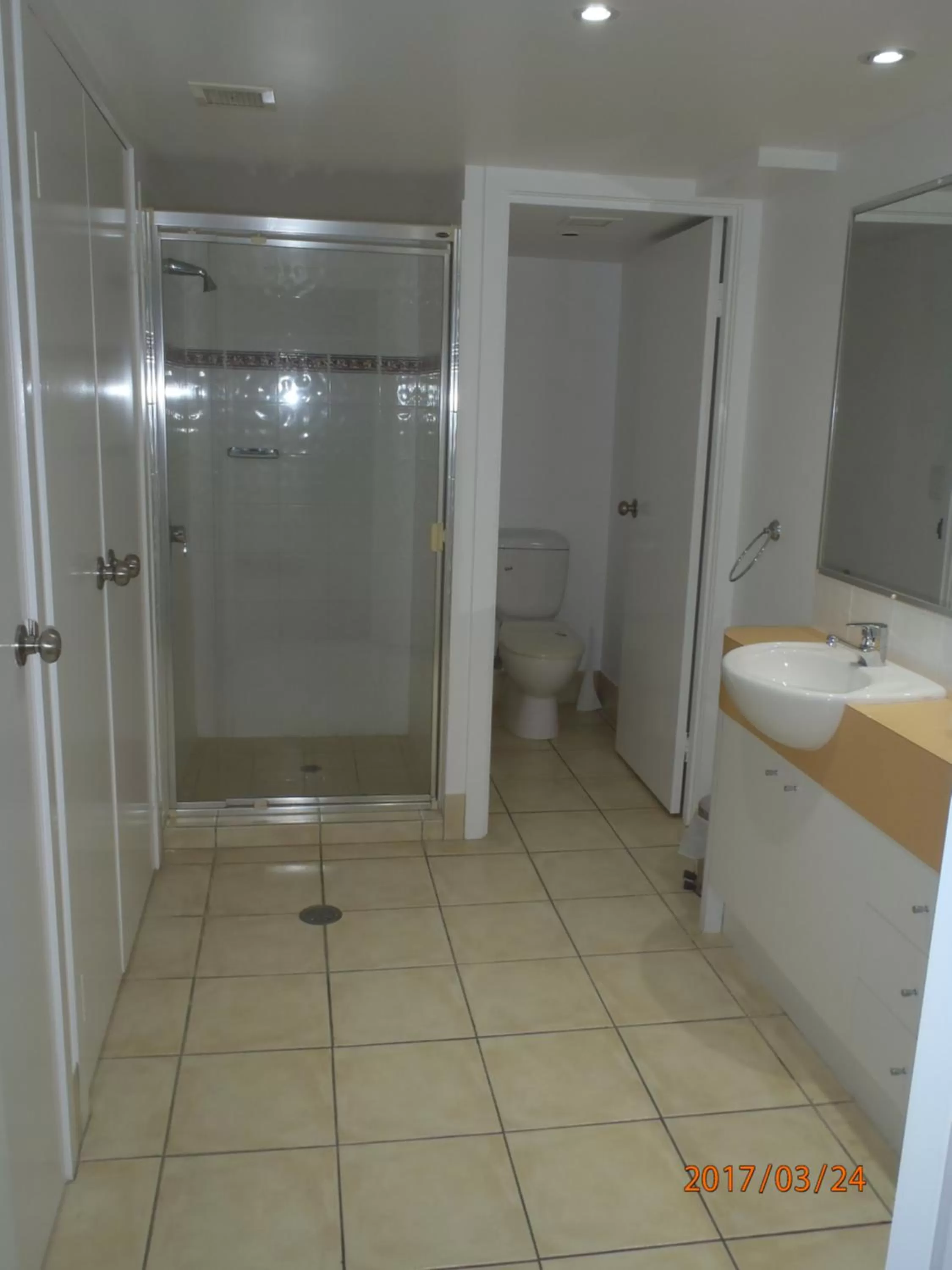 Bathroom in Moorings Beach Resort