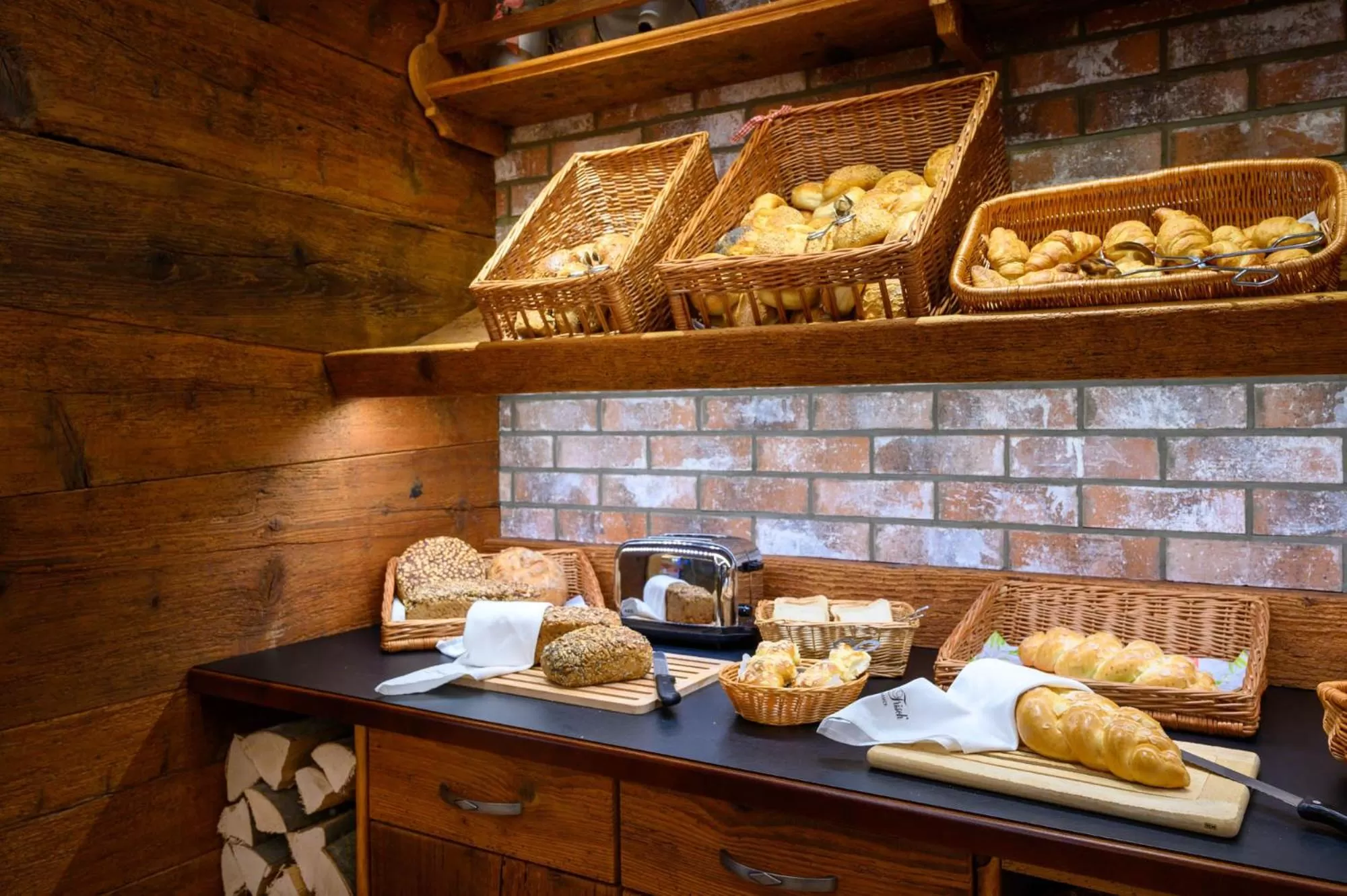 Buffet breakfast in Ringhotel Krone