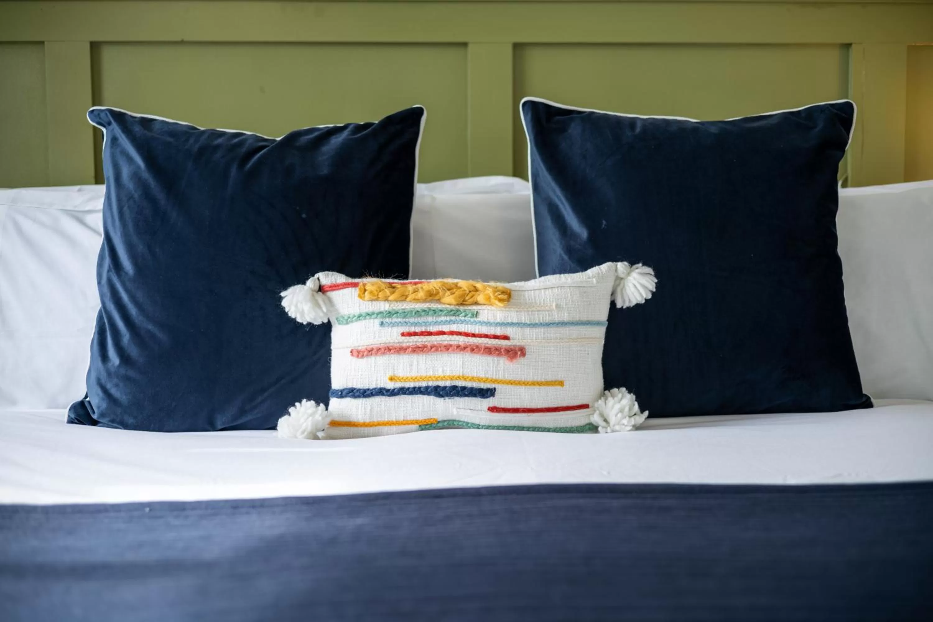 Bed in The Angharad Hotel and Restaurant