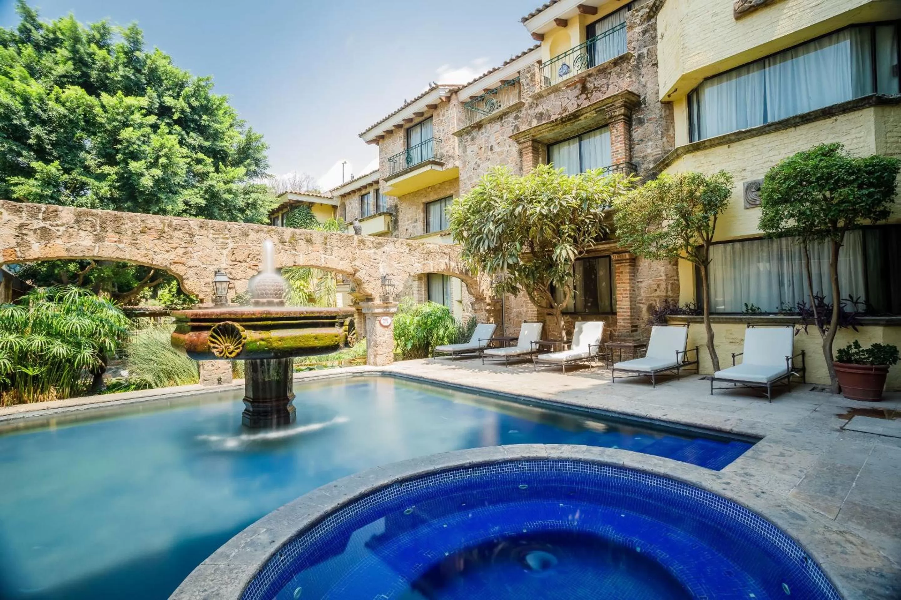 Swimming pool in Quinta Real Guadalajara