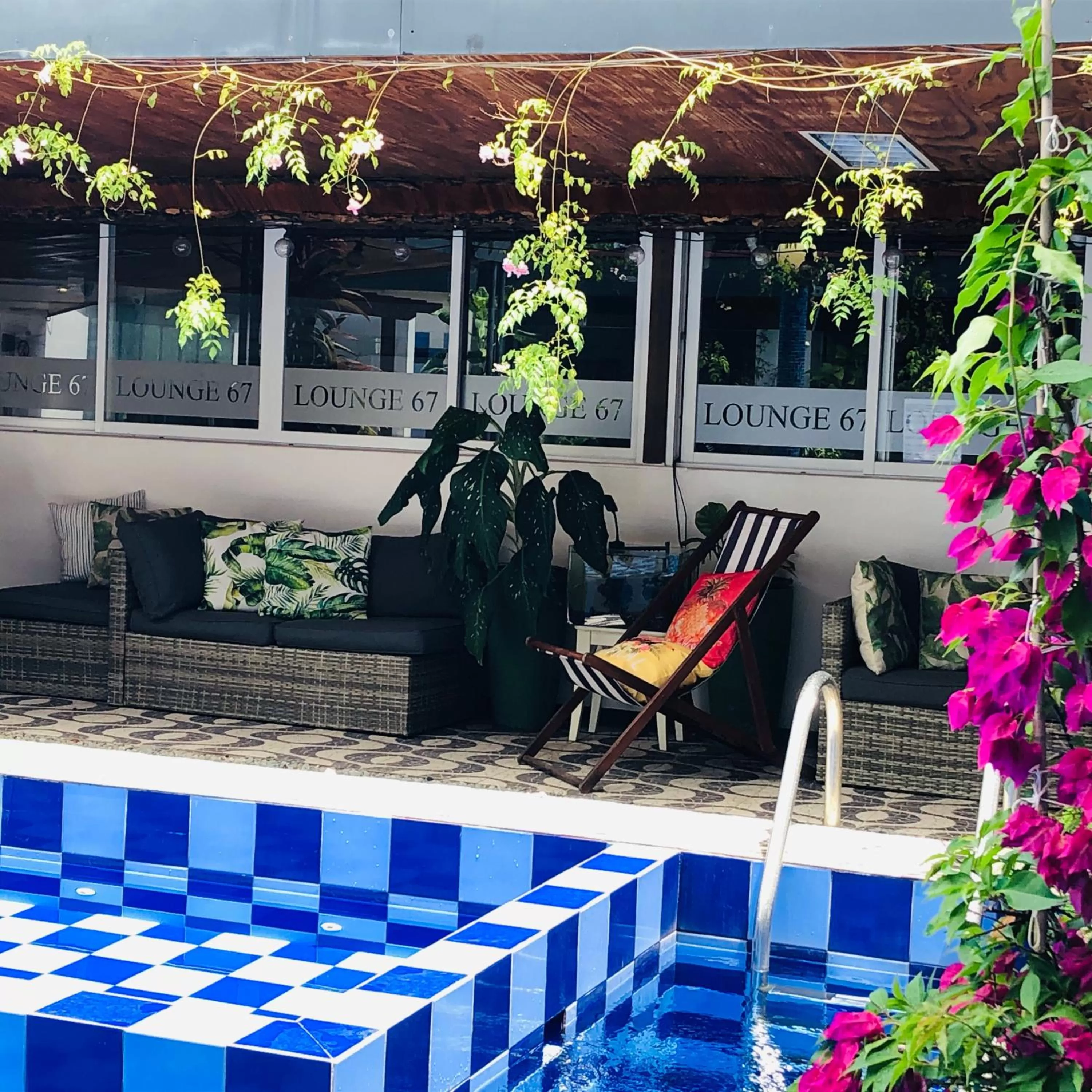 Swimming pool in Holland Lodge Paramaribo