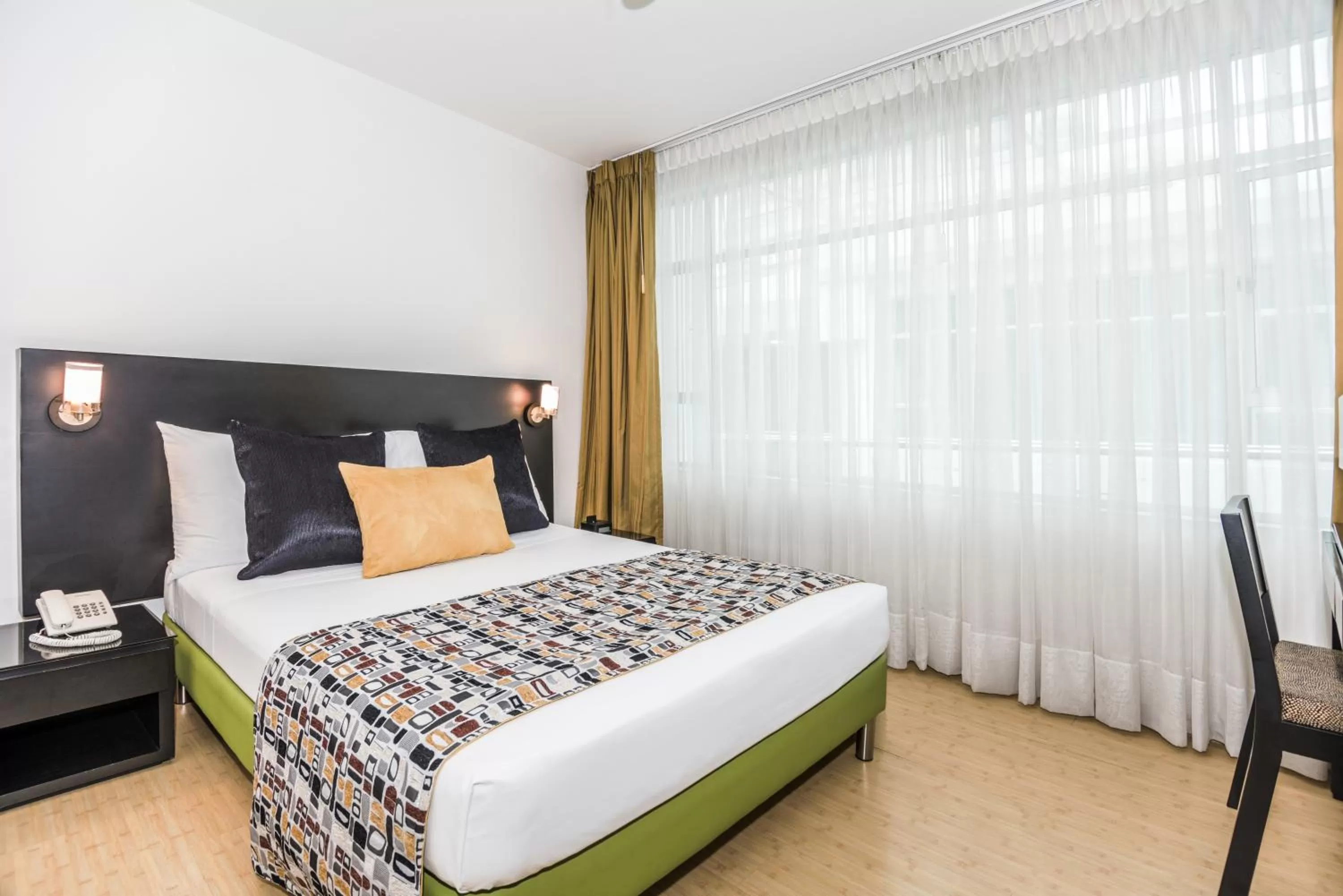 Bed in Hotel Asturias Medellin