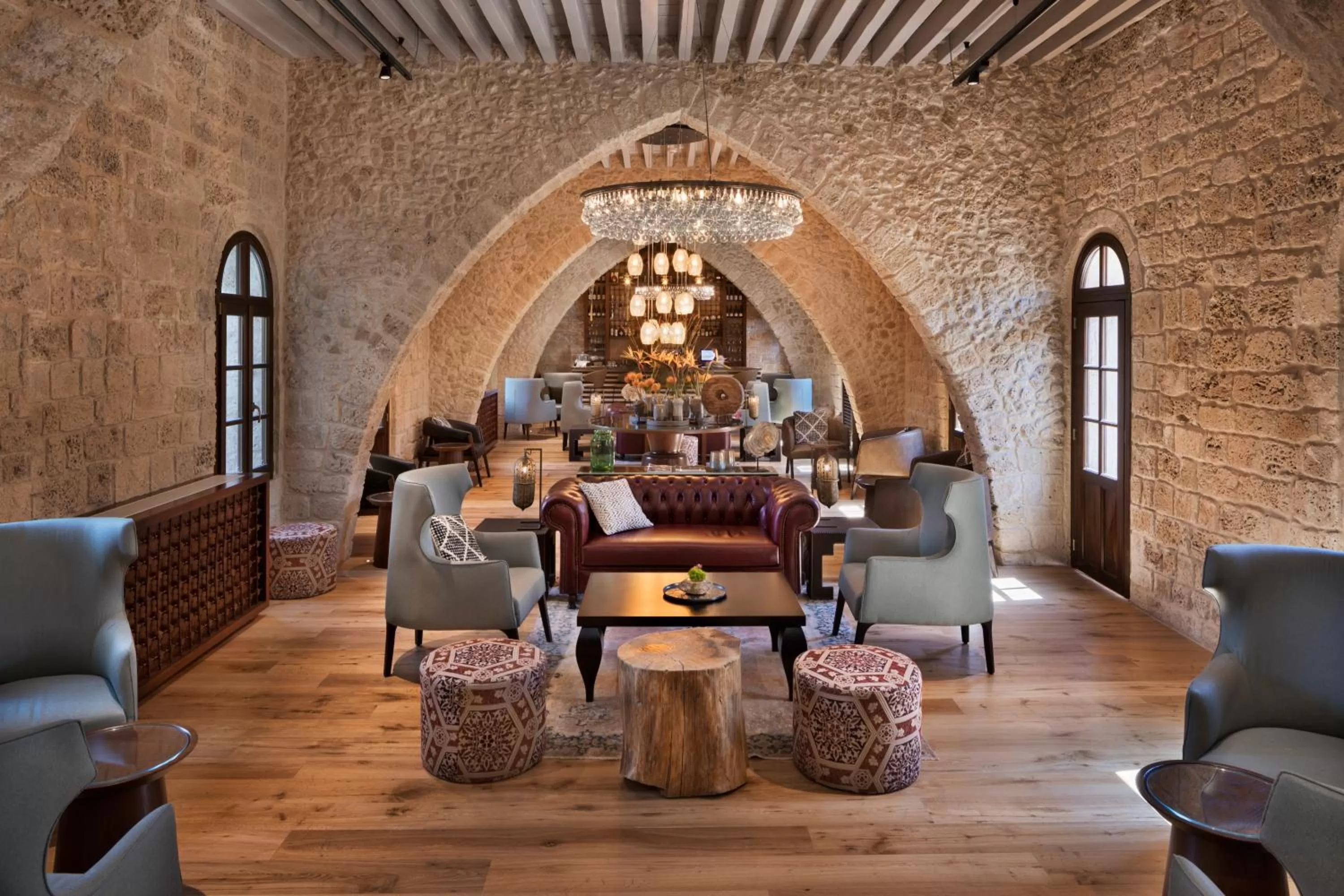 Lounge or bar in The Setai Tel Aviv, a Member of the leading hotels of the world