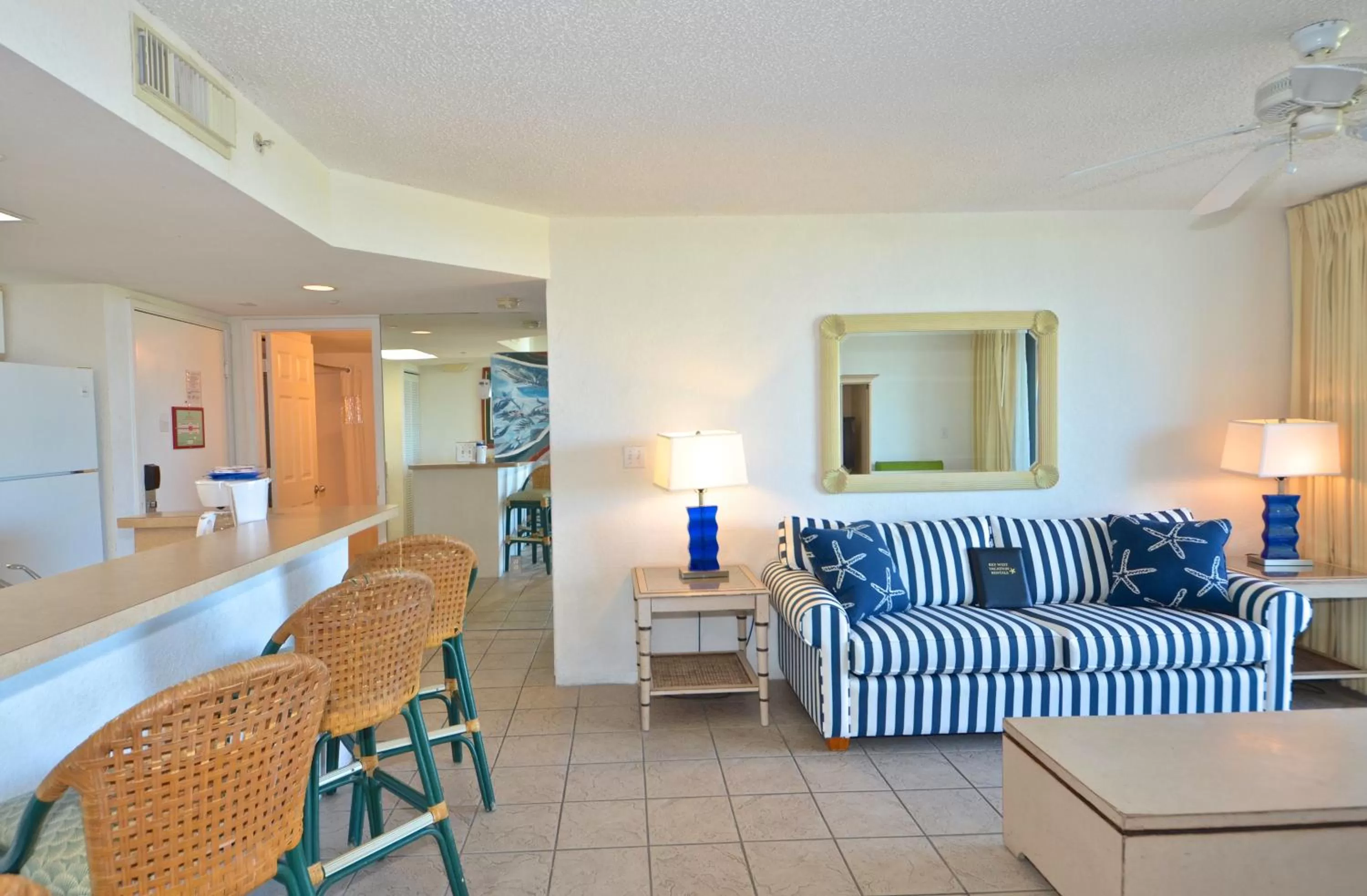Seating Area in Sunrise Suites Barbados Suite #204