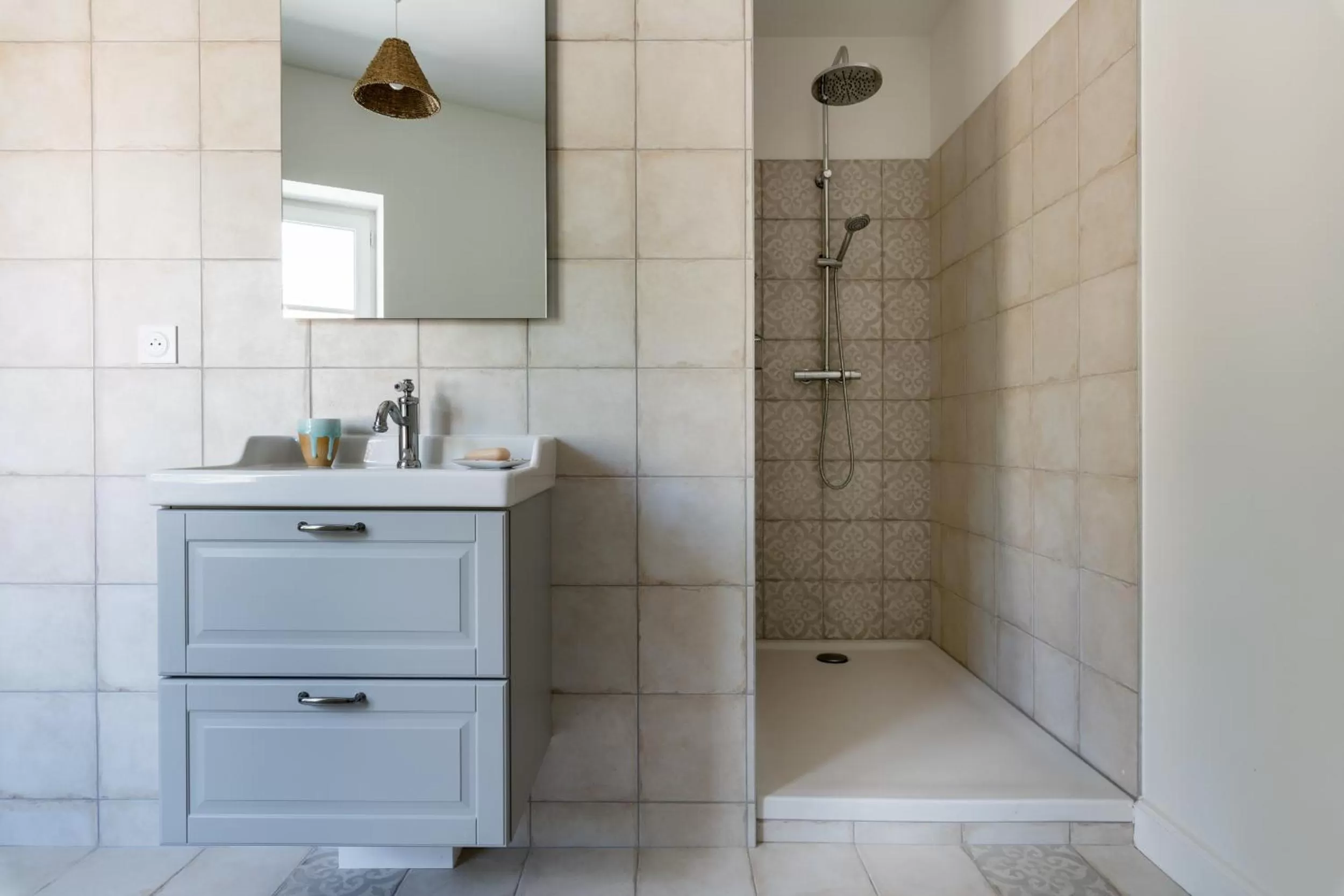 Bathroom in Maison d'hôtes ÔVillage