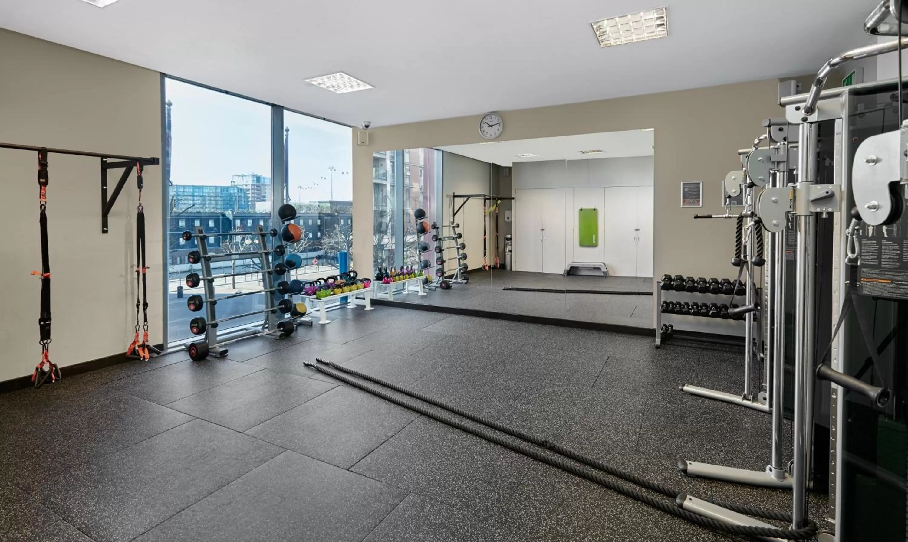 Fitness centre/facilities in Crowne Plaza London - Docklands by IHG